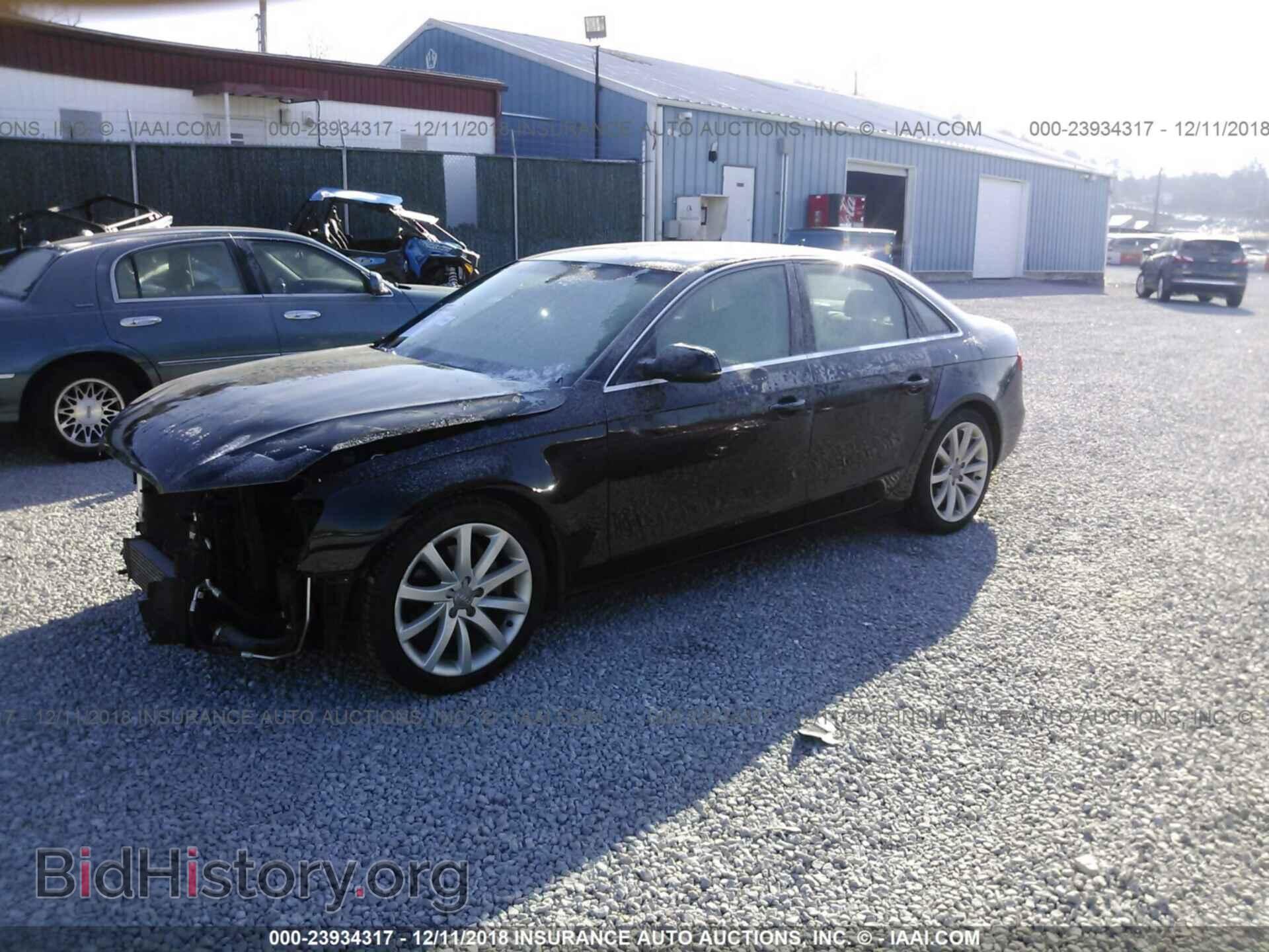 2013 AUDI A4 - VIN: WAUFFAFL0DN016933 - Photo 2