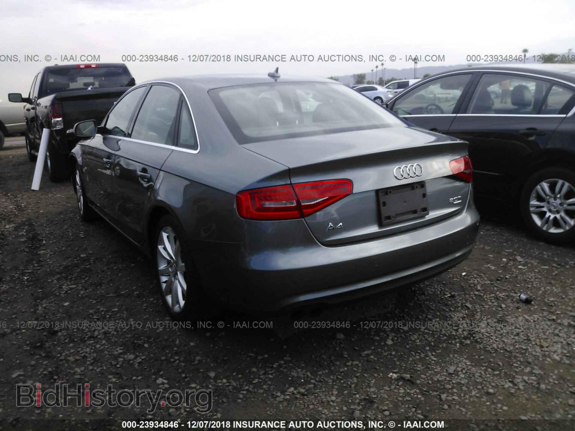 2013 AUDI A4 - VIN: WAUFFAFL3DN010933 - Фото 3