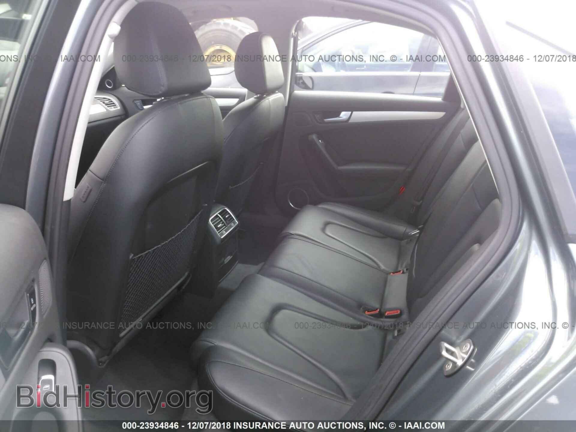 2013 AUDI A4 - VIN: WAUFFAFL3DN010933 - Фото 8