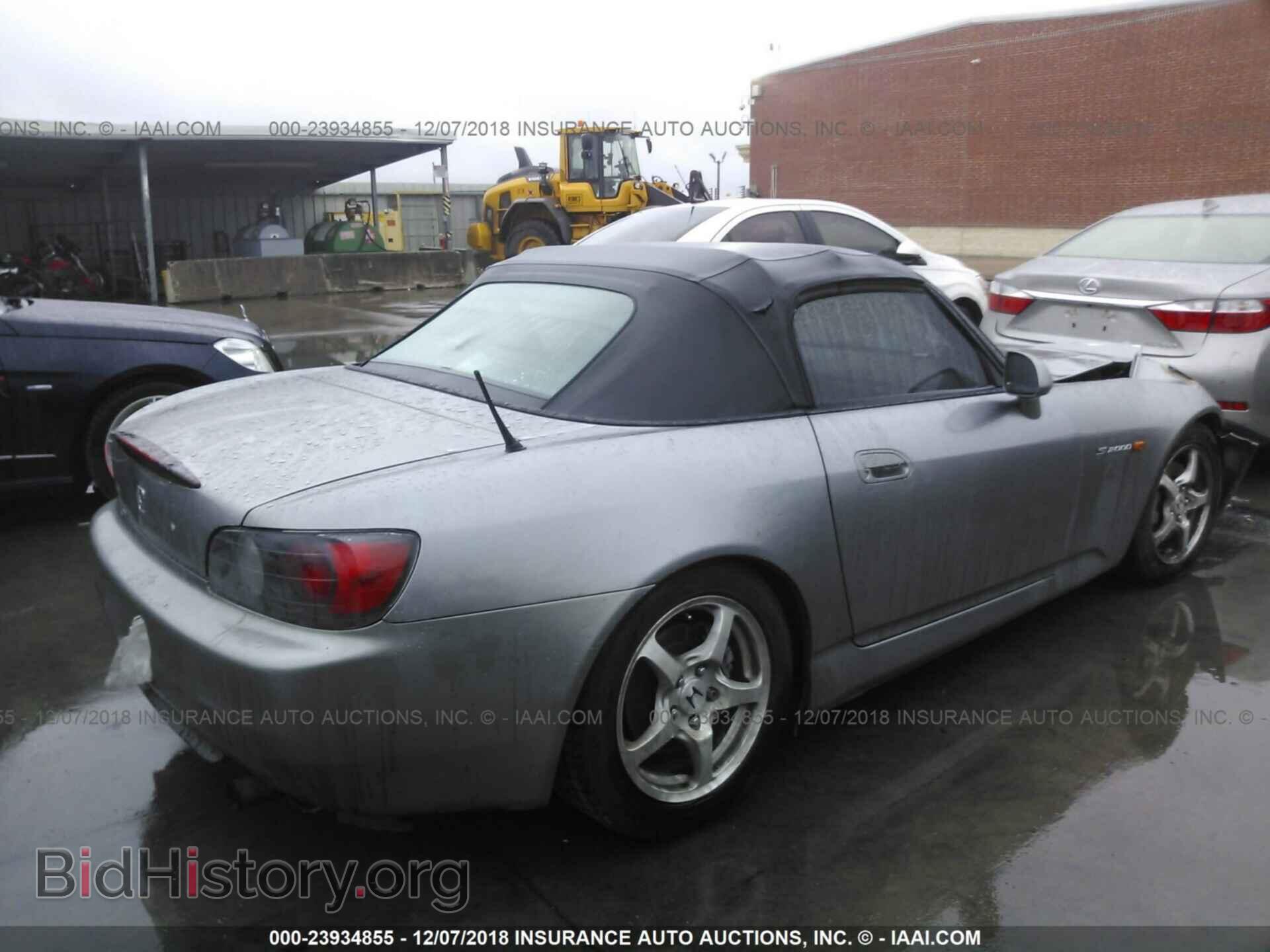 2000 HONDA S2000 - VIN: JHMAP1147YT008130 - Фото 4