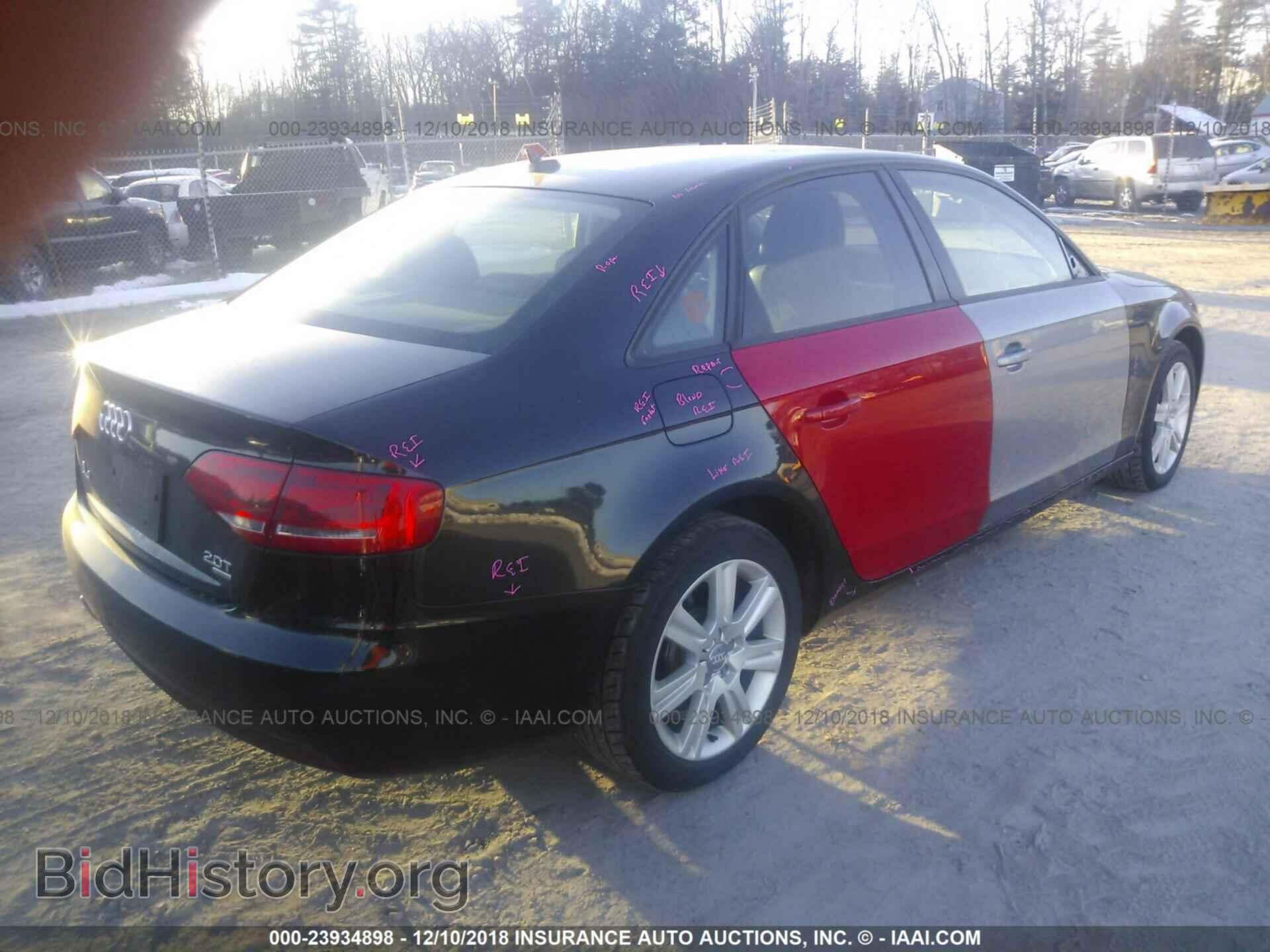 2011 AUDI A4 - VIN: WAUBFAFL2BA091037 - Фото 4