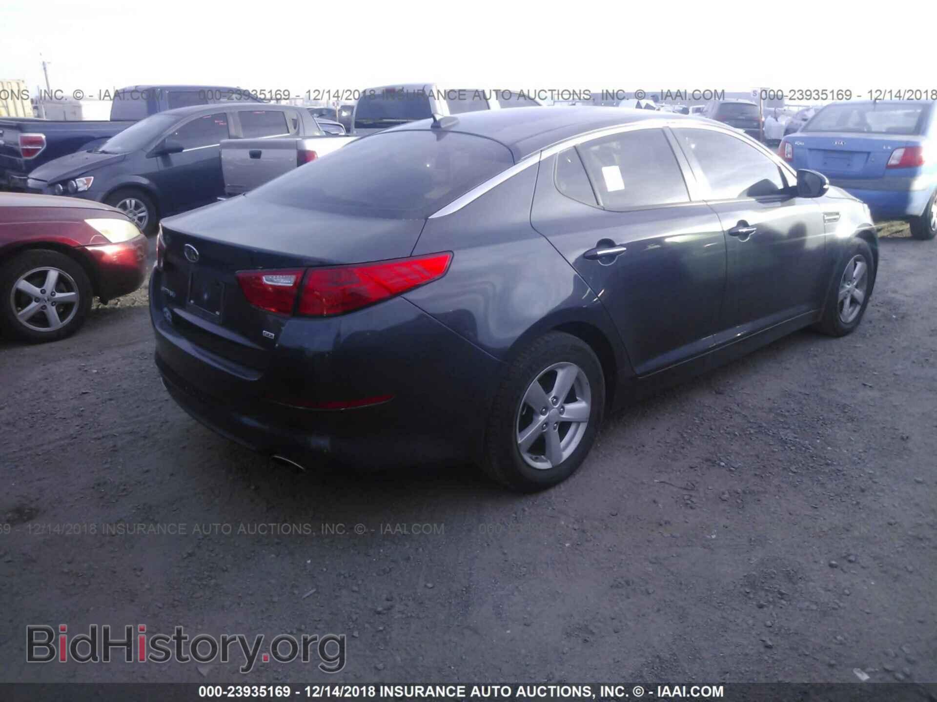 2015 Kia Optima - VIN: 5XXGM4A76FG480946 - Фото 4