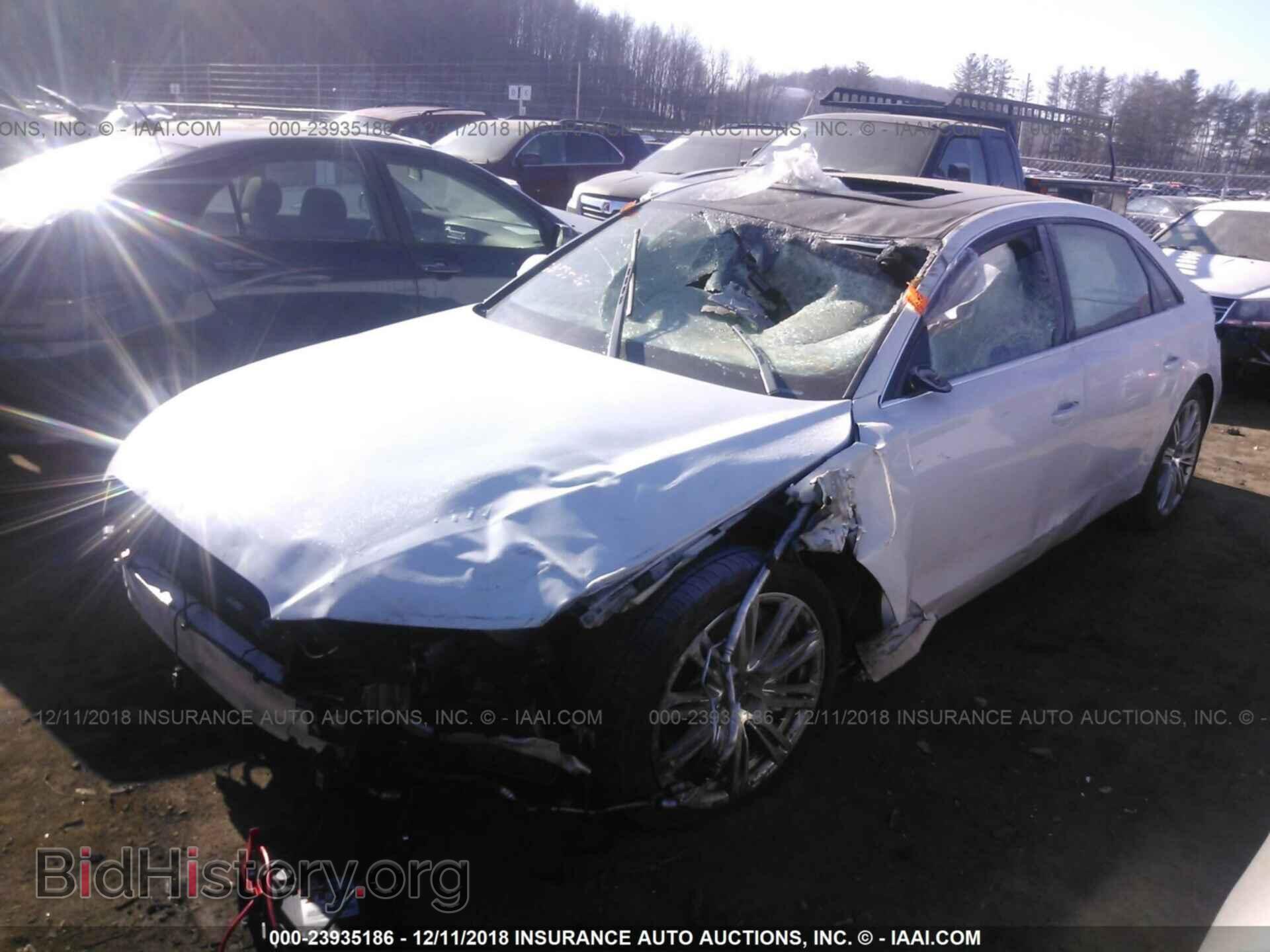 2013 AUDI A8 - VIN: WAUR2AFD6DN033057 - Фото 2