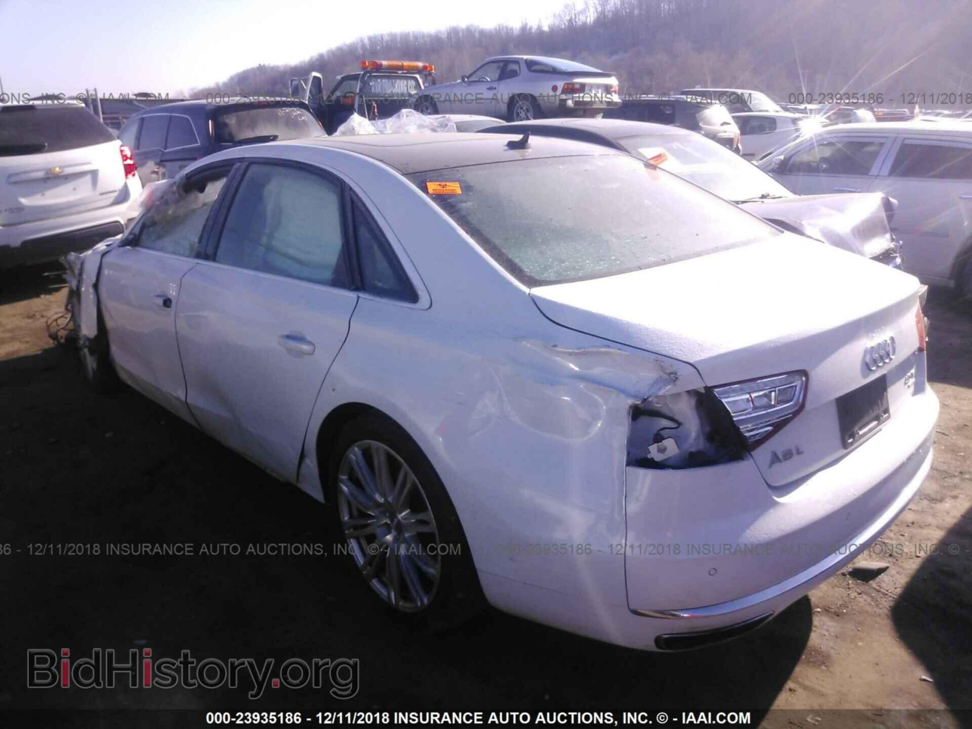 2013 AUDI A8 - VIN: WAUR2AFD6DN033057 - Фото 3