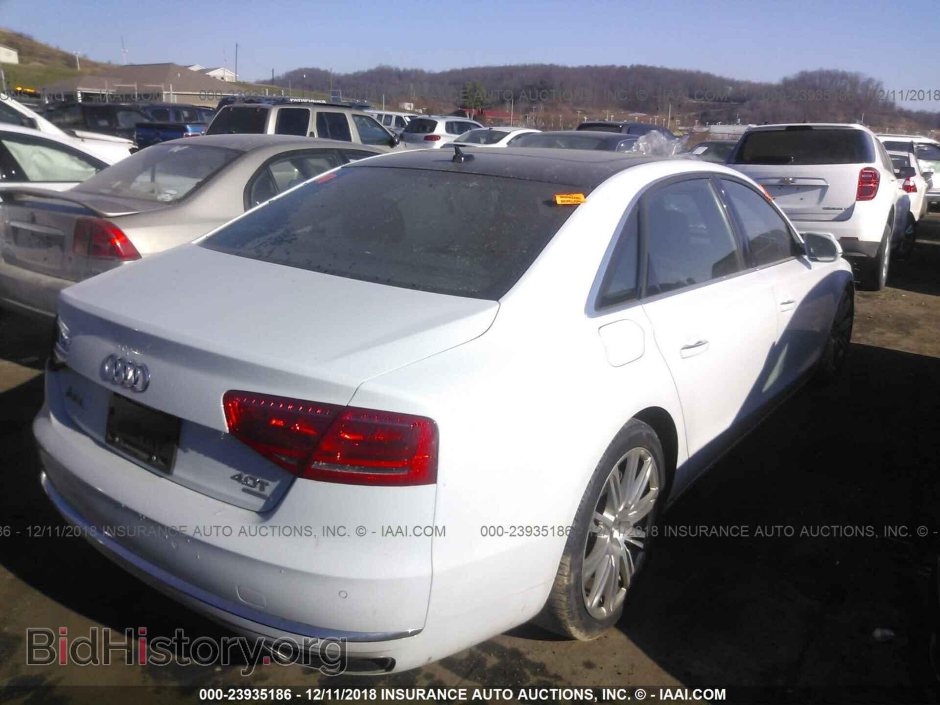 2013 AUDI A8 - VIN: WAUR2AFD6DN033057 - Фото 4