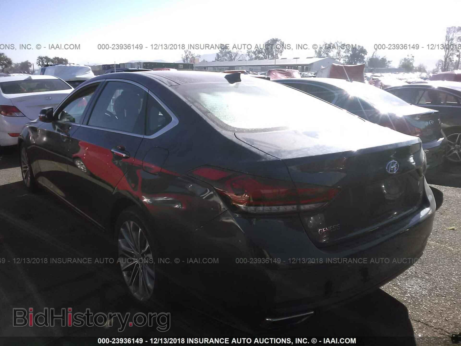 2015 HYUNDAI GENESIS - VIN: KMHGN4JE3FU059252 - Фото 3