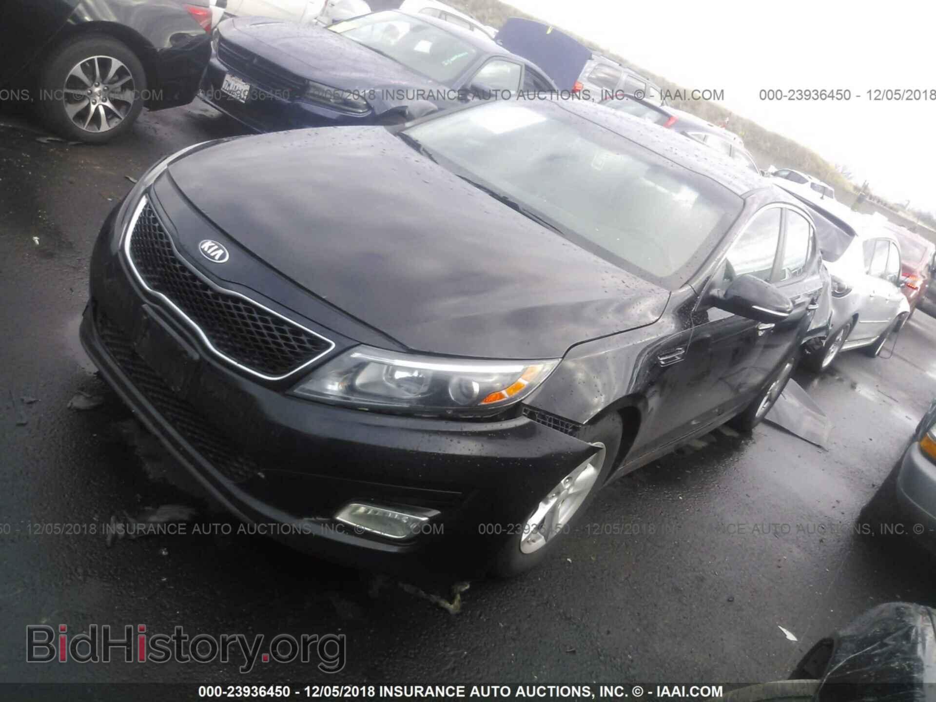 2015 KIA OPTIMA - VIN: KNAGM4A73F5662475 - Фото 2