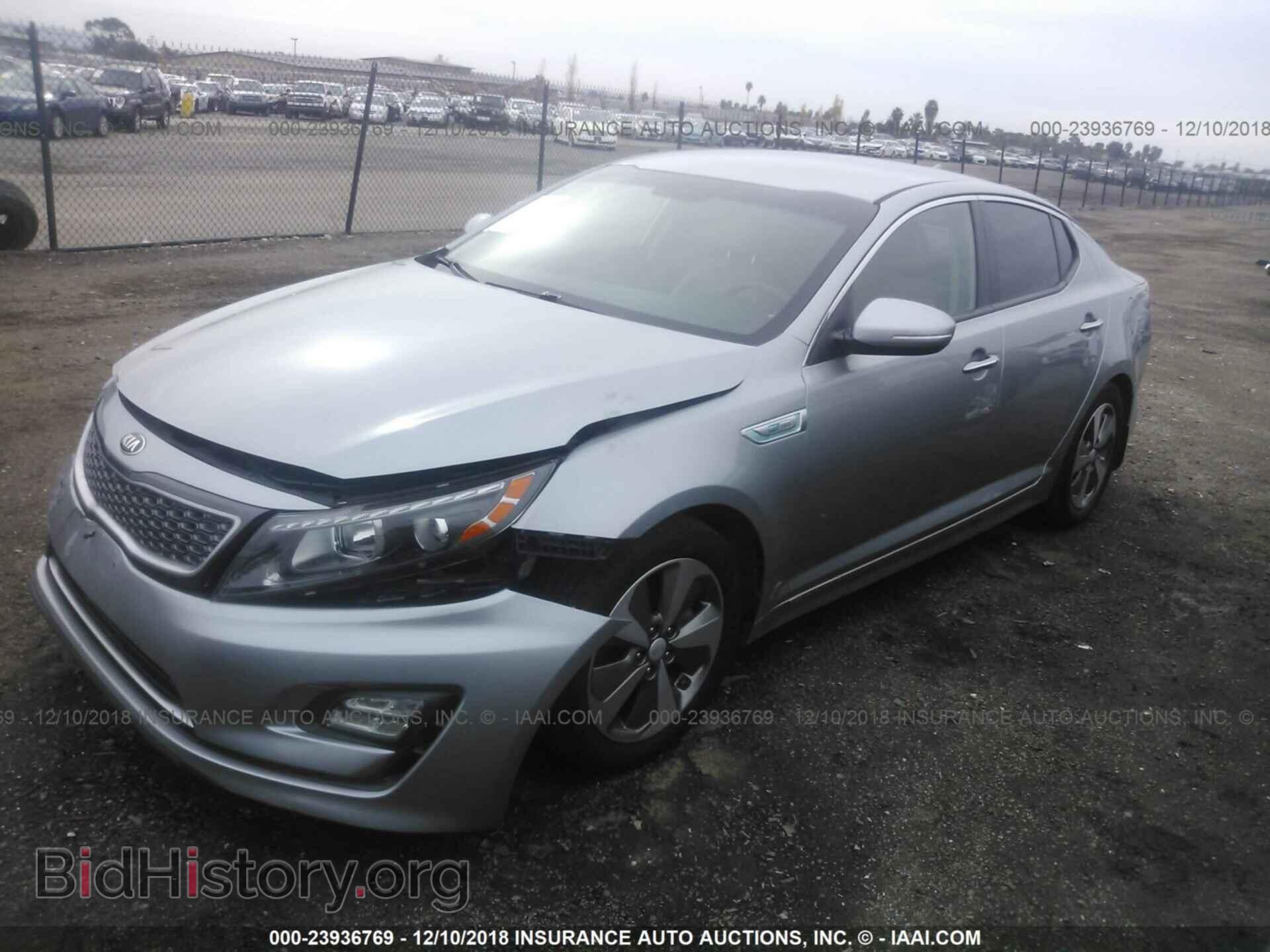 2014 KIA OPTIMA - VIN: KNAGN4AD2E5069739 - Фото 2