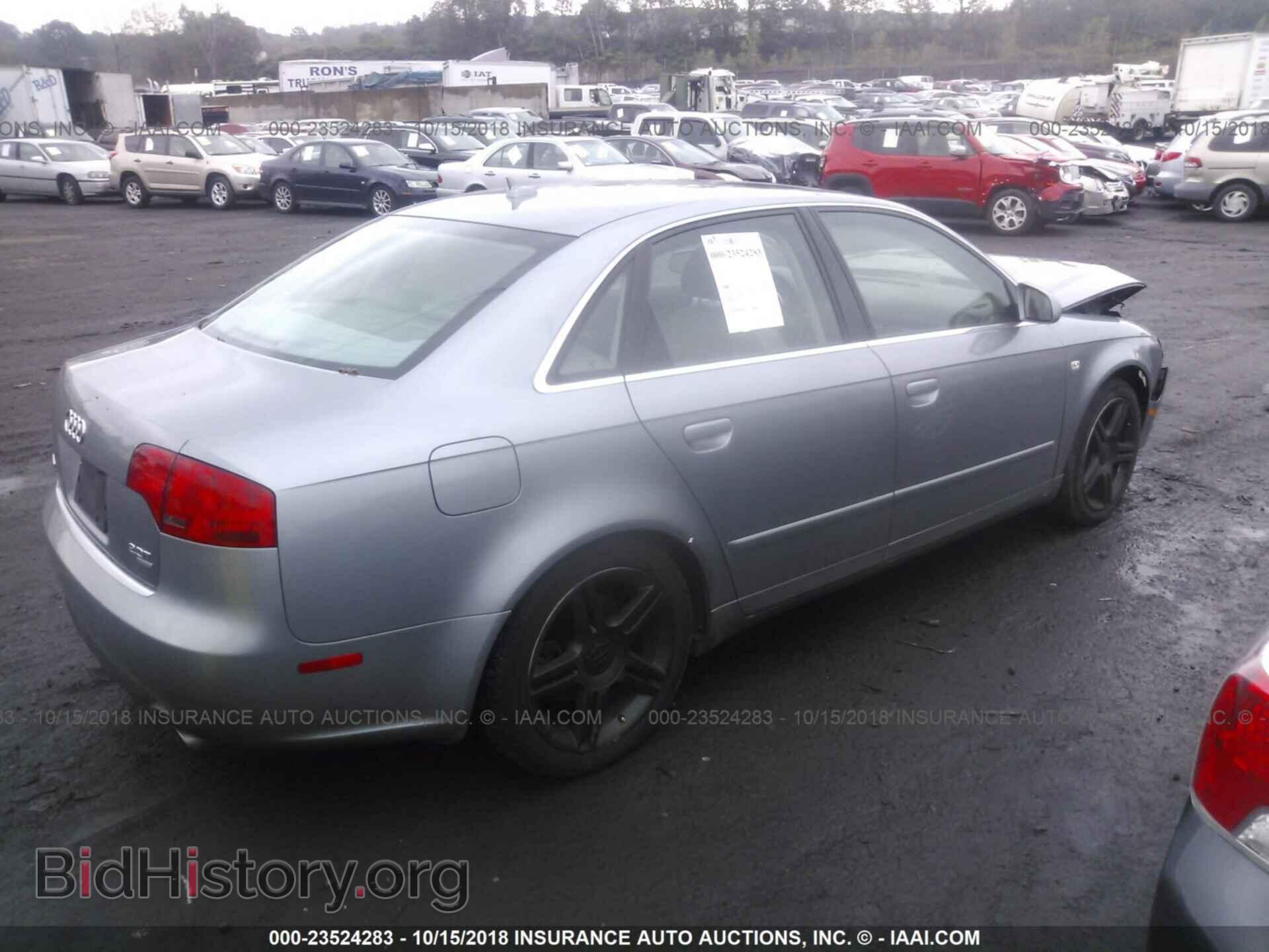 2007 AUDI A4 - VIN: WAUDF78E67A129368 - Photo 4