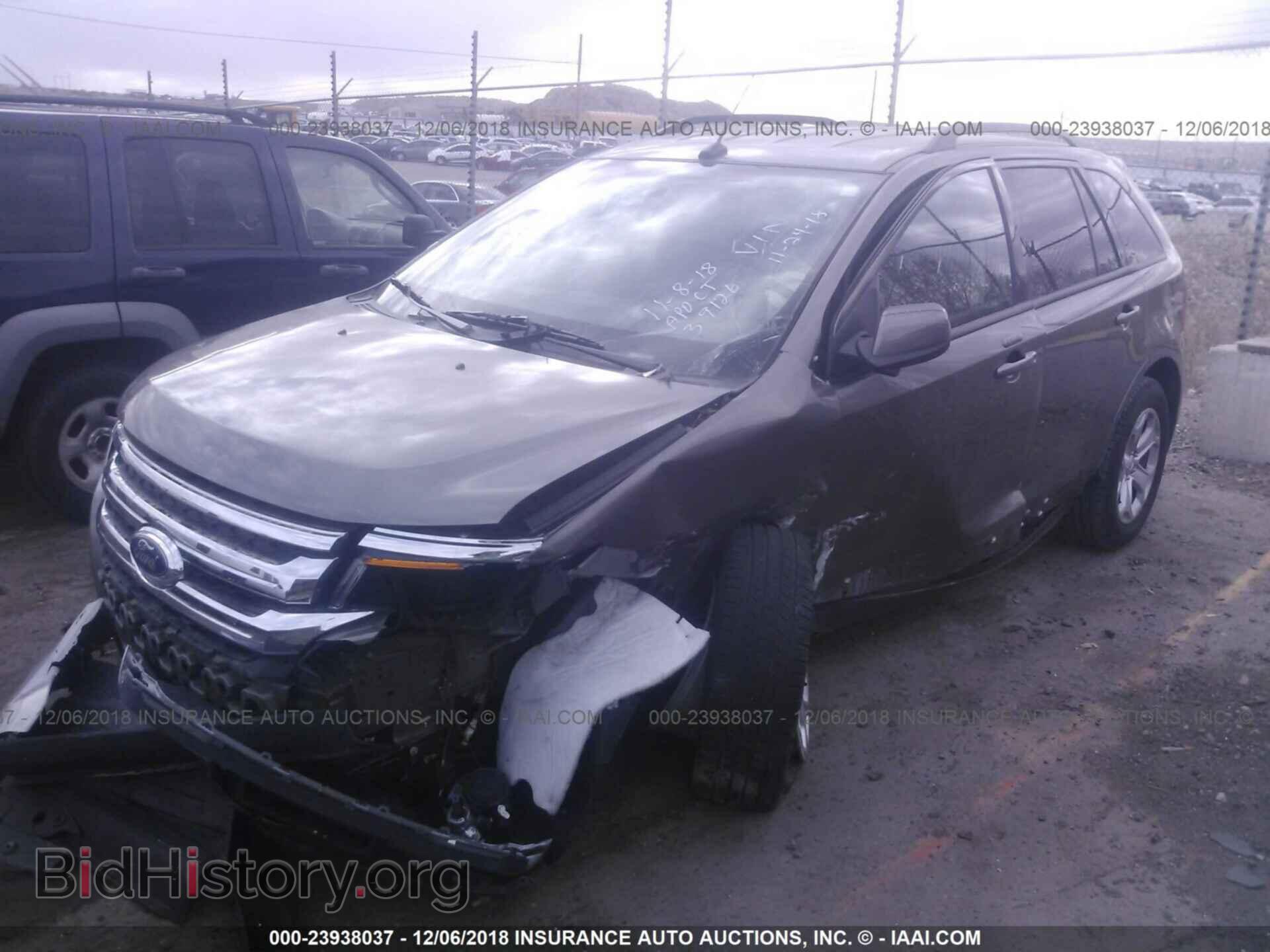 2014 FORD EDGE - VIN: 2FMDK3JC6EBB30291 - Фото 2