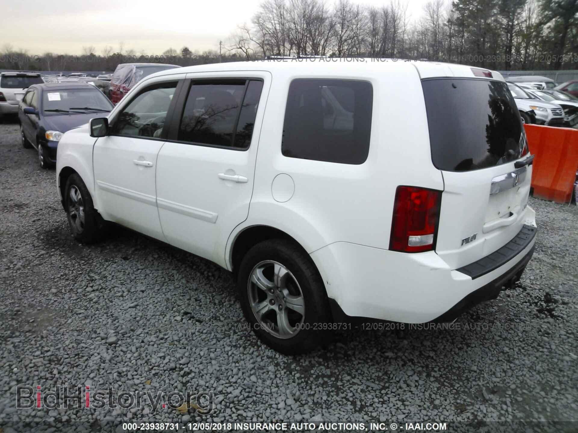 2012 HONDA PILOT - VIN: 5FNYF4H70CB029286 - Фото 3