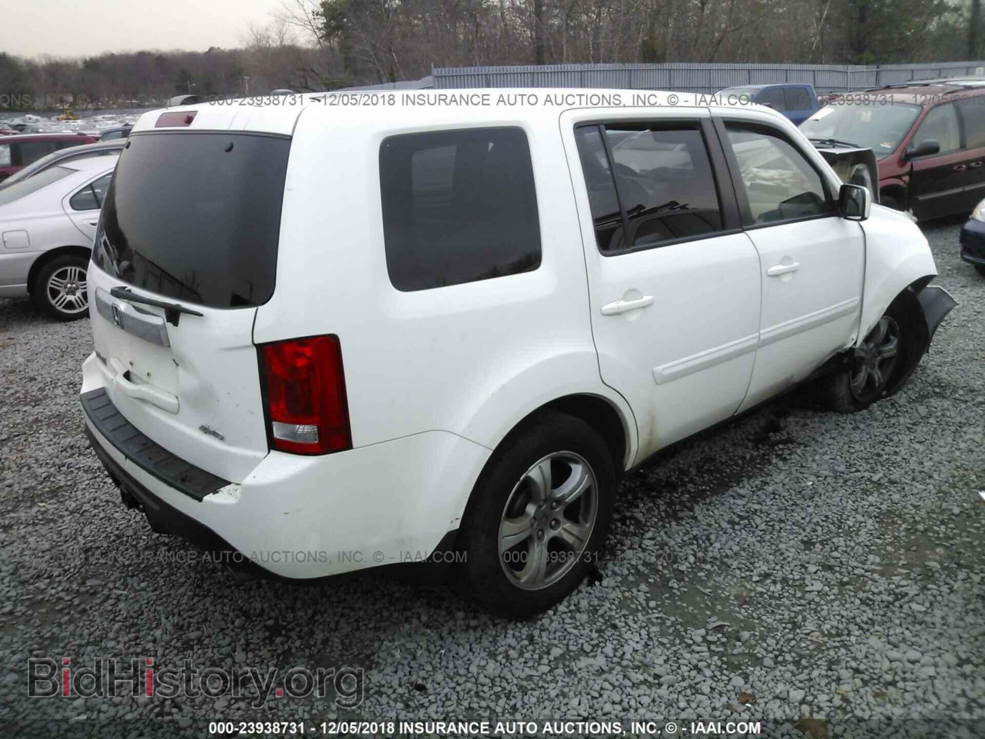 2012 HONDA PILOT - VIN: 5FNYF4H70CB029286 - Фото 4