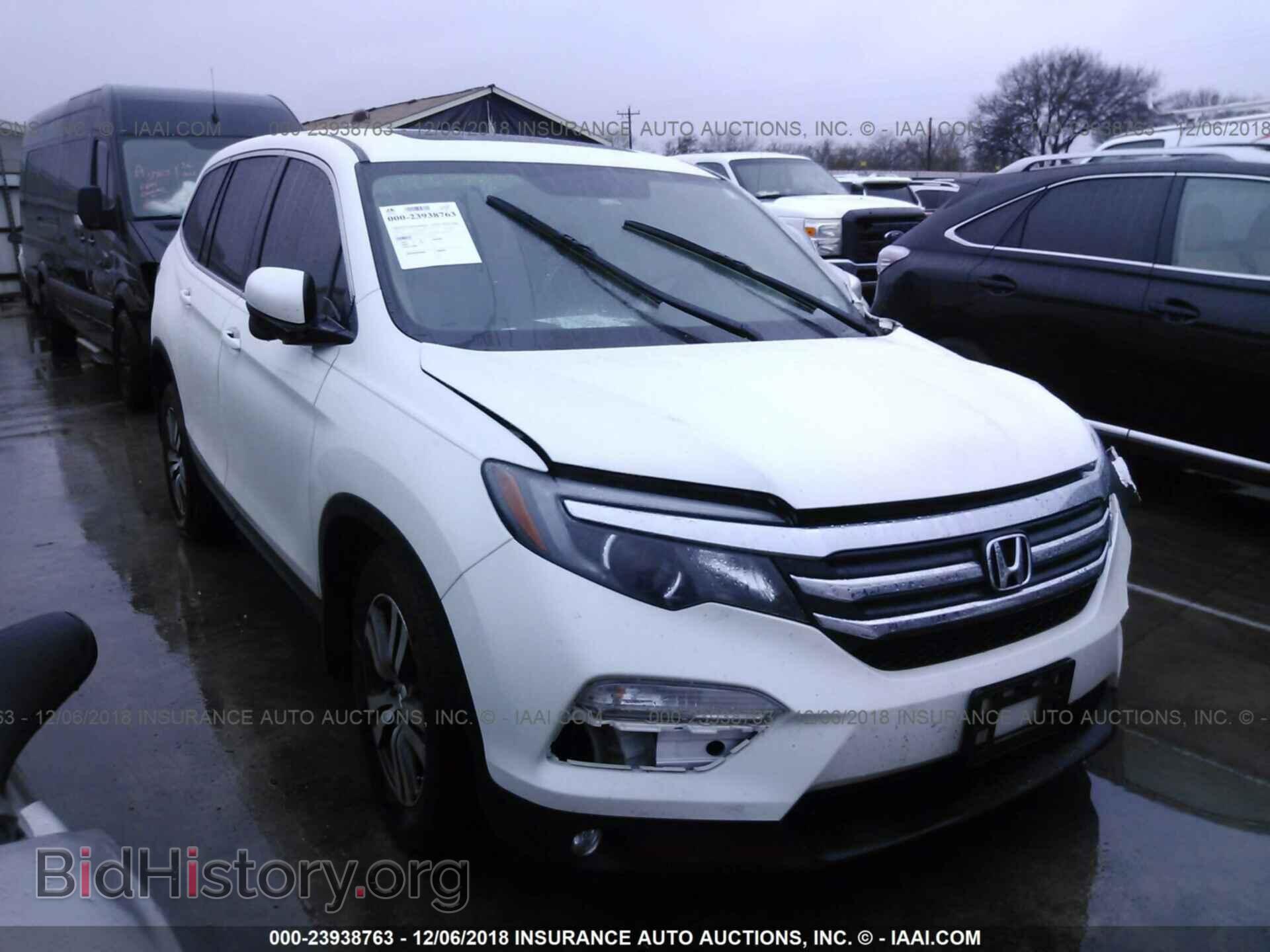 Фотография 5FNYF5H82HB032521 - HONDA PILOT 2017