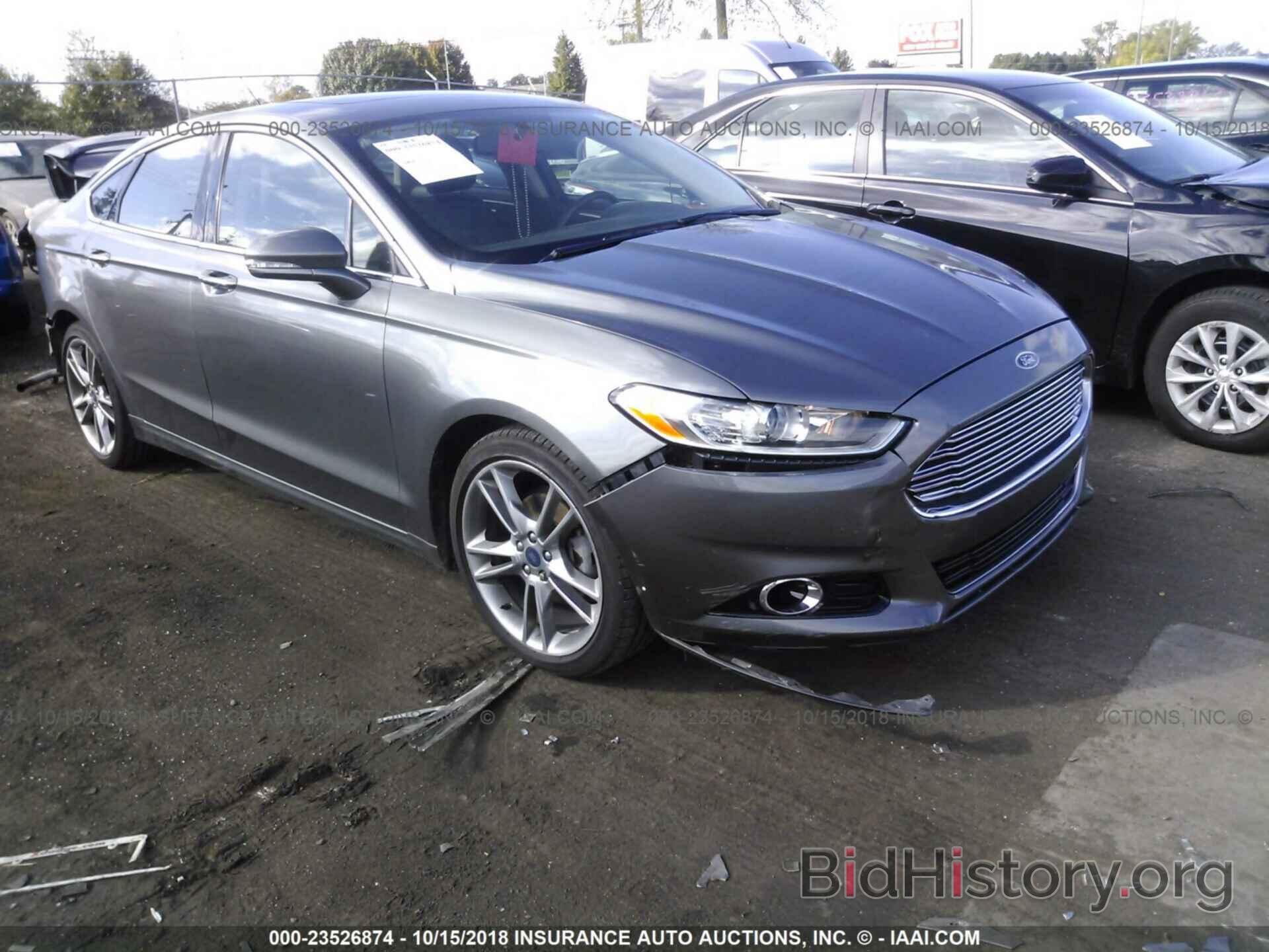 Photo 3FA6P0K90DR377554 - FORD FUSION 2013