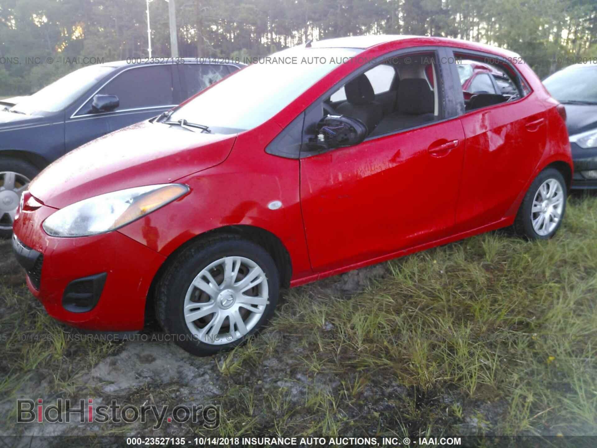2011 MAZDA MAZDA2 - VIN: JM1DE1HY7B0103776 - Фото 2