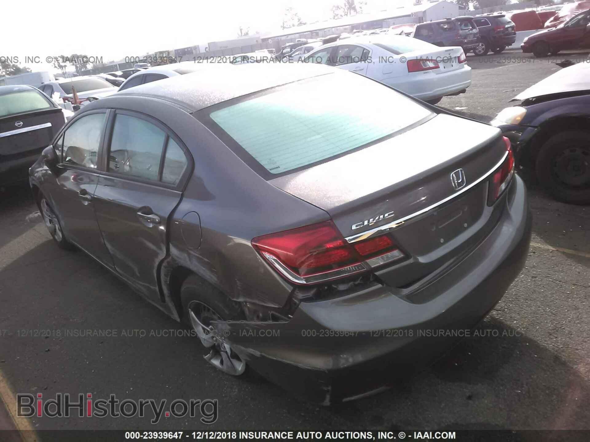 2014 Honda Civic - VIN: 19XFB2F5XEE248693 - Фото 3