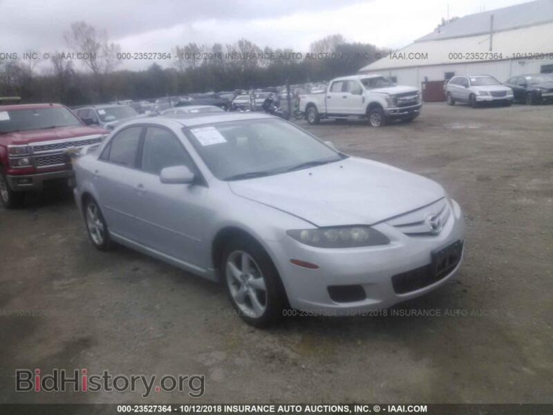 2007 Mazda 6 (VIN 1YVHP80C175M34412) — фото 1 из 10, IAAI, повреждение: передняя часть