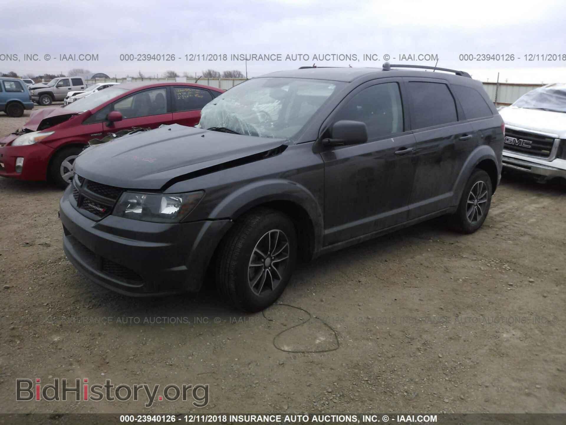 2017 DODGE JOURNEY - VIN: 3C4PDCAB2HT643968 - Фото 2