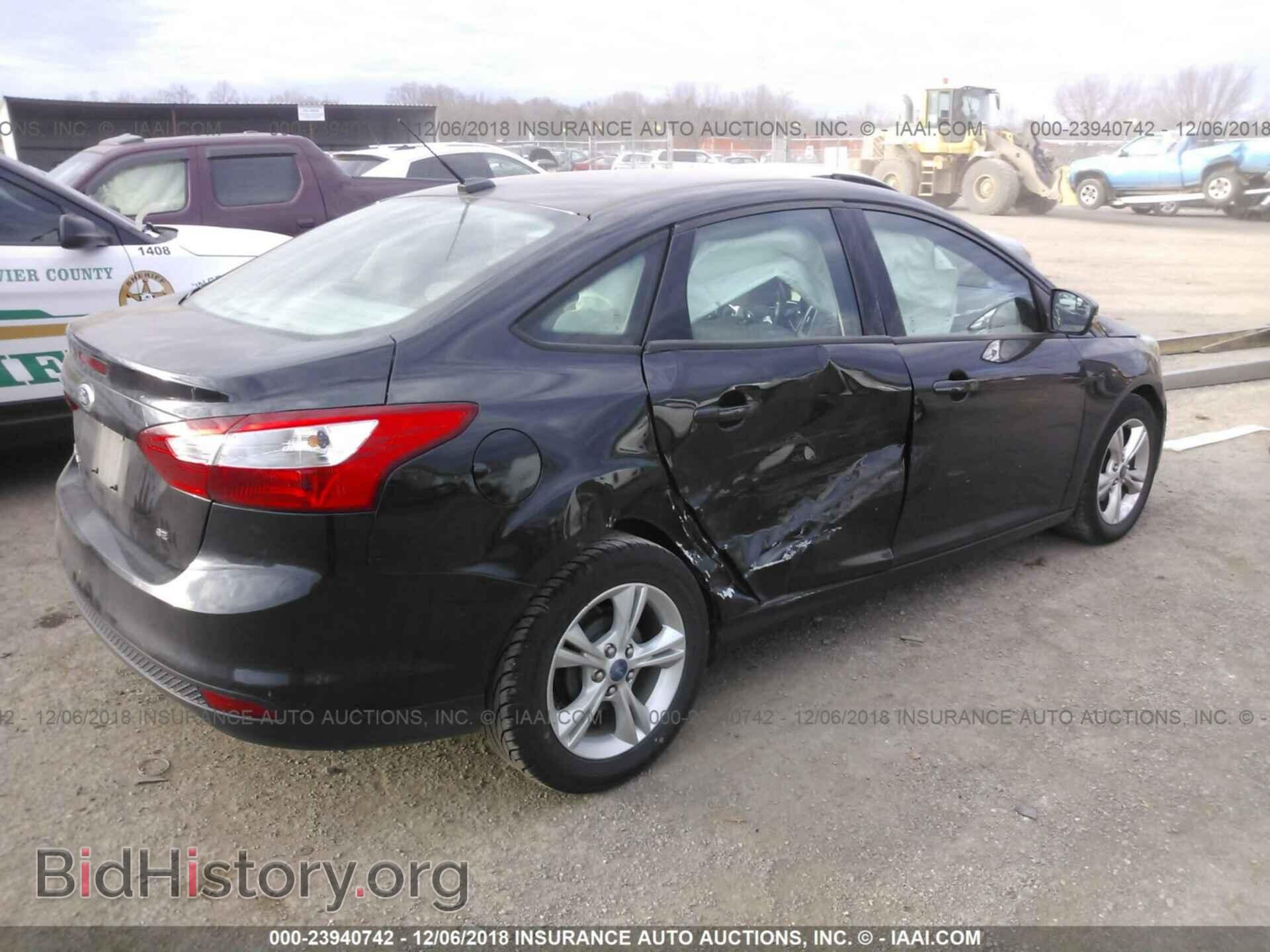 2013 FORD FOCUS - VIN: 1FADP3F22DL267156 - Фото 4