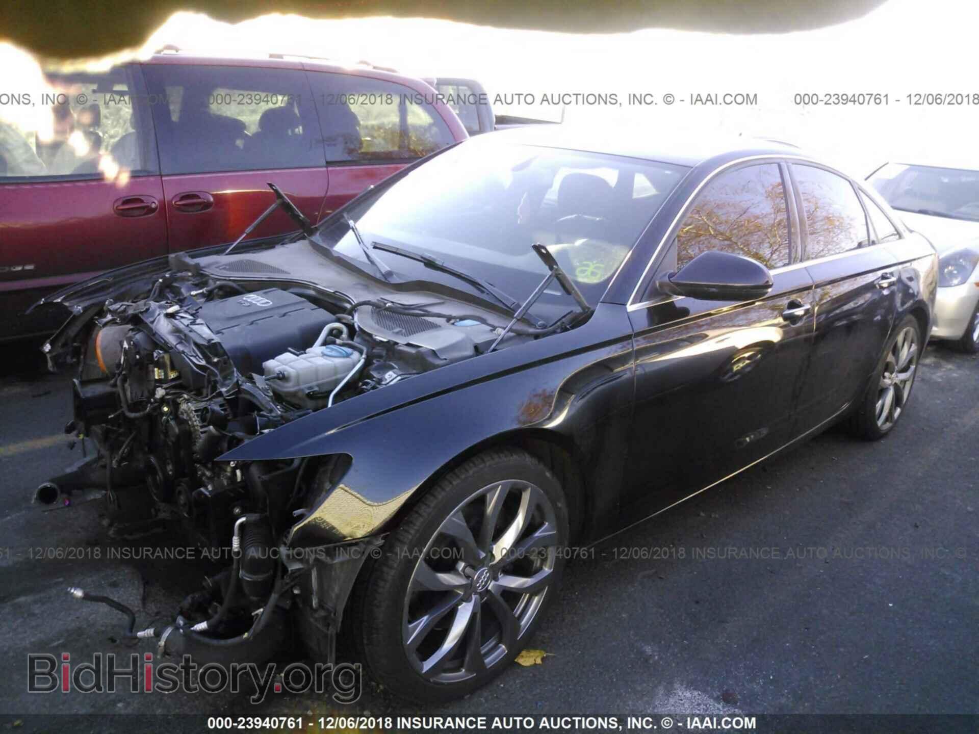 2014 AUDI A6 - VIN: WAUGFAFC3EN089770 - Фото 2