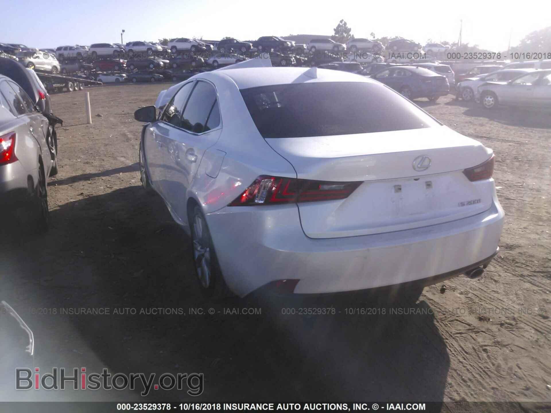 2016 LEXUS IS - VIN: JTHBA1D20G5030070 - Фото 3