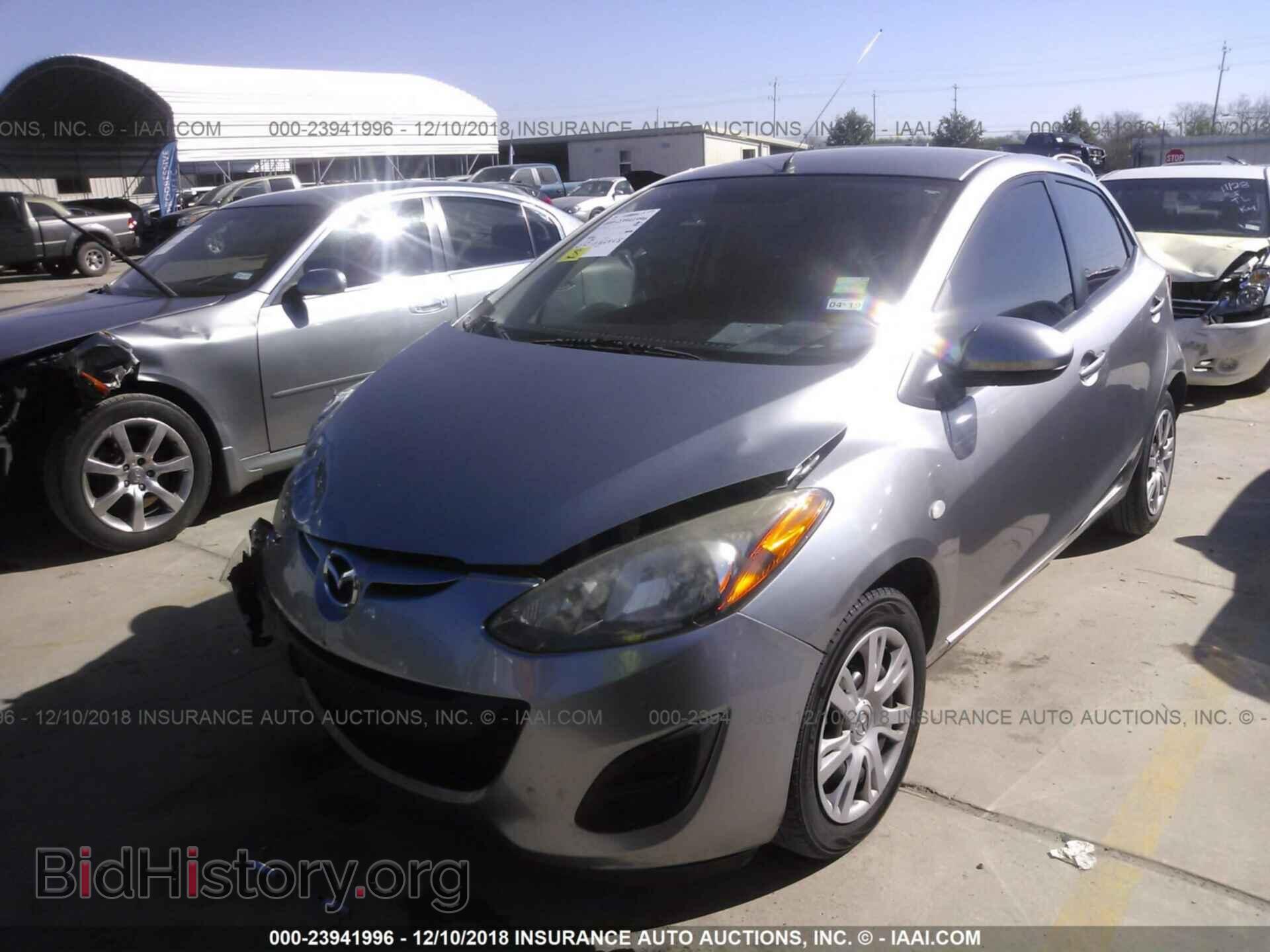 2013 MAZDA MAZDA2 - VIN: JM1DE1KY6D0154312 - Фото 2