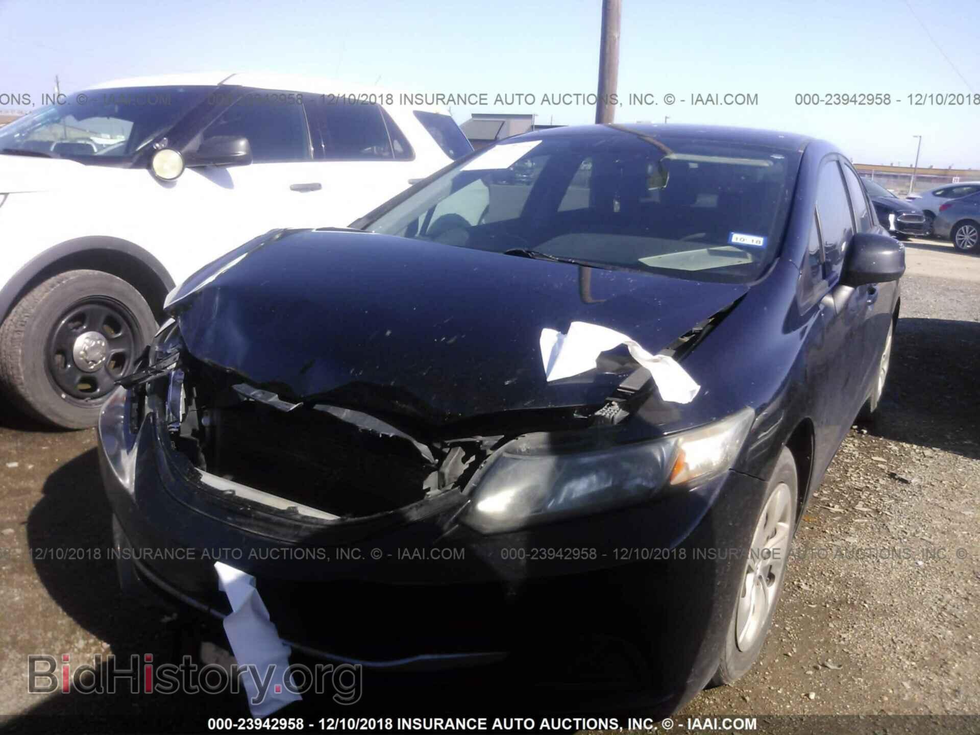 2013 HONDA CIVIC - VIN: 19XFB2F59DE057572 - Фото 2