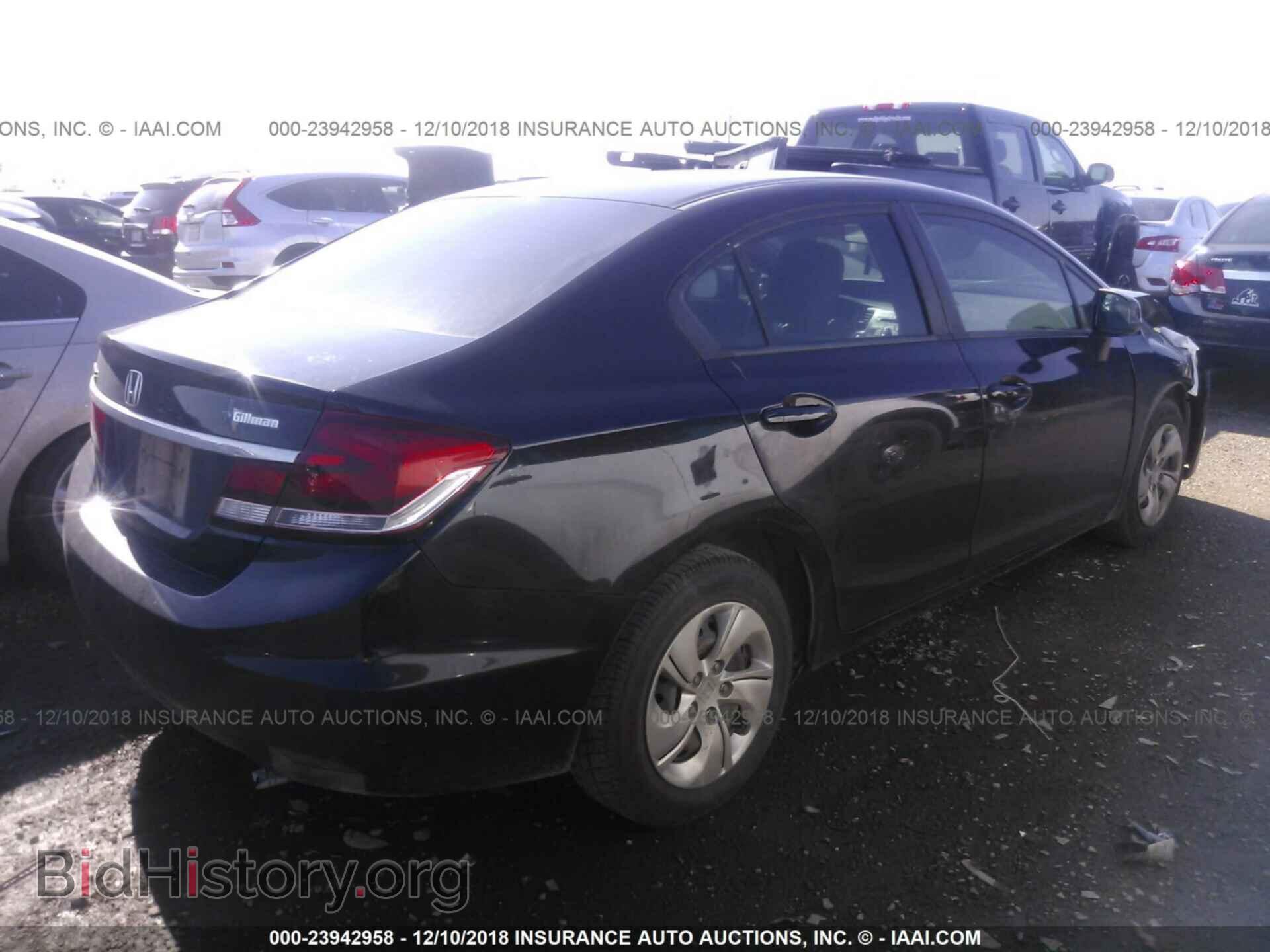 2013 HONDA CIVIC - VIN: 19XFB2F59DE057572 - Фото 4