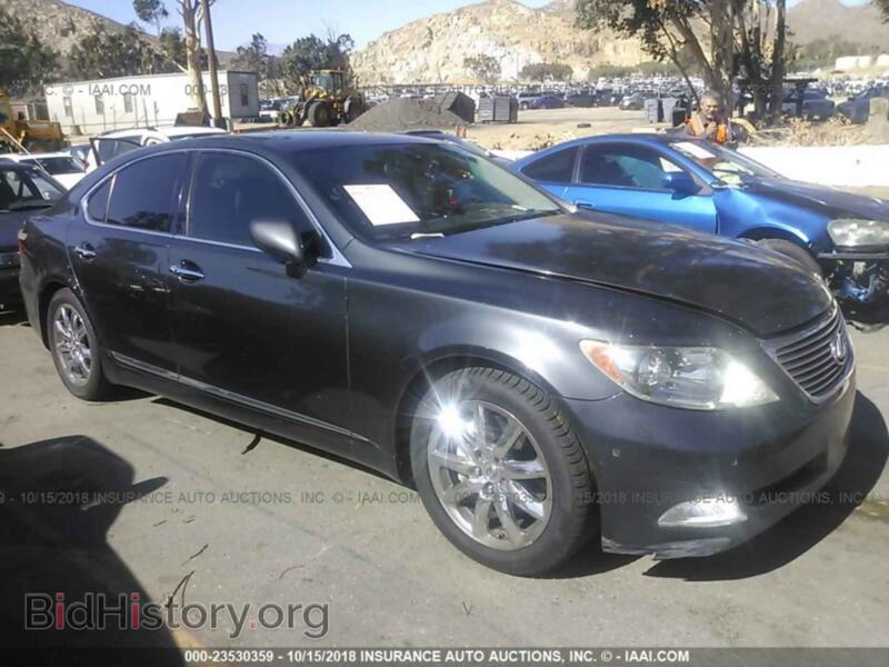 2007 Lexus LS (VIN JTHBL46F475051600) — photo 1 of 10, IAAI, damage: left side