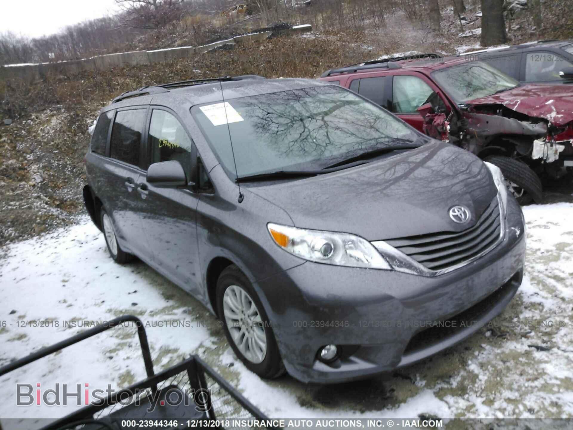 Фотография 5TDYK3DCXES506698 - TOYOTA SIENNA 2014