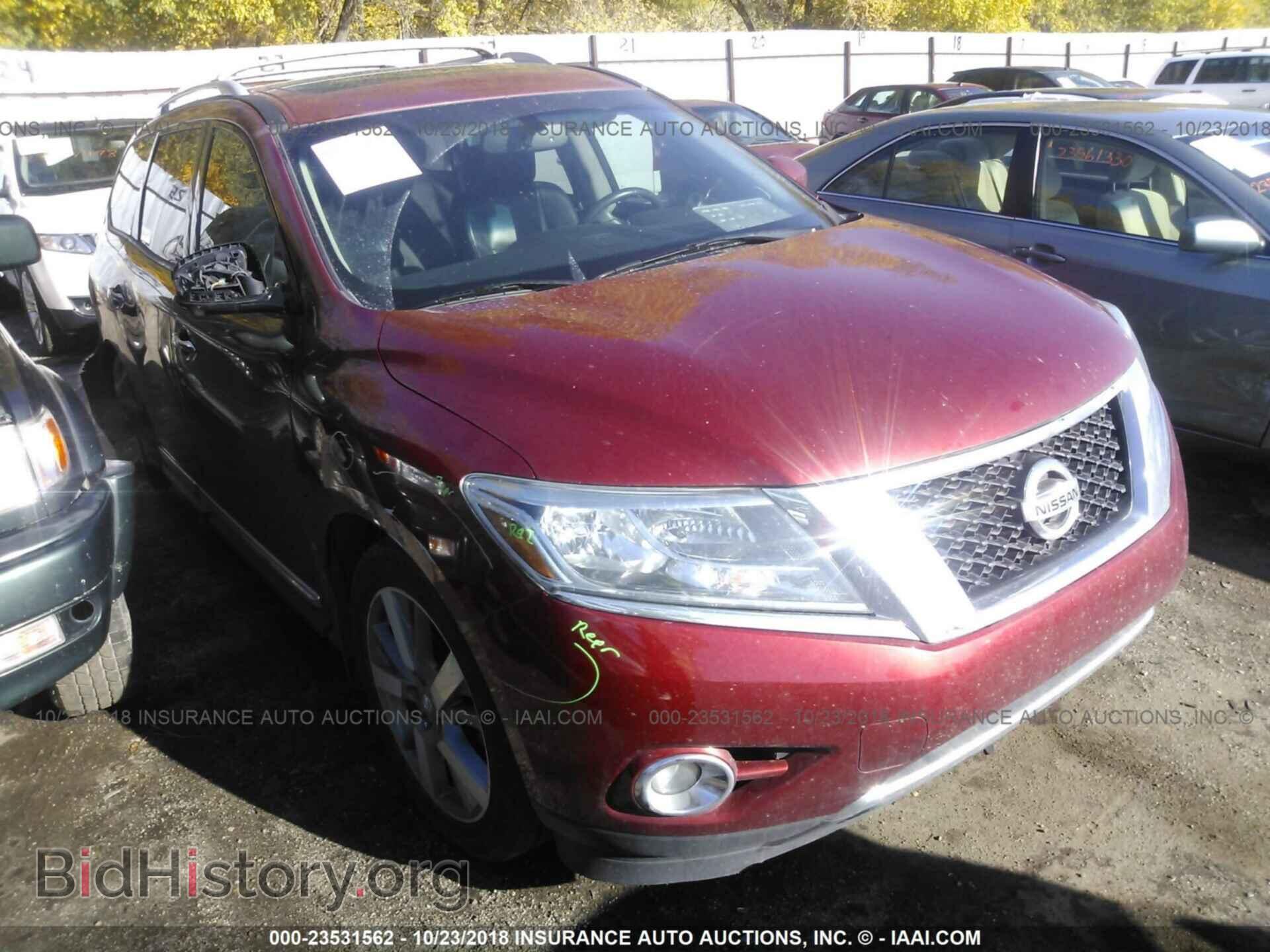 Фотография 5N1AR2MMXEC674693 - NISSAN PATHFINDER 2014