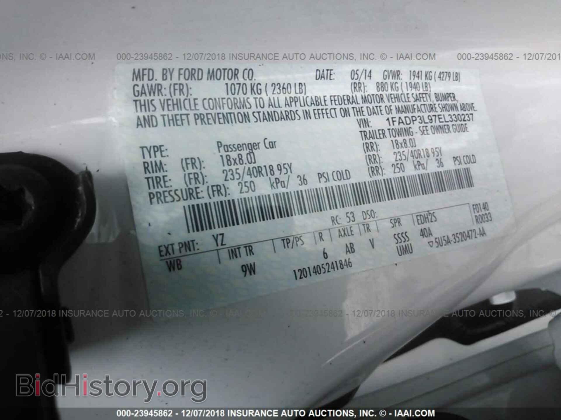 2014 Ford Focus - VIN: 1FADP3L97EL330237 - Photo 9