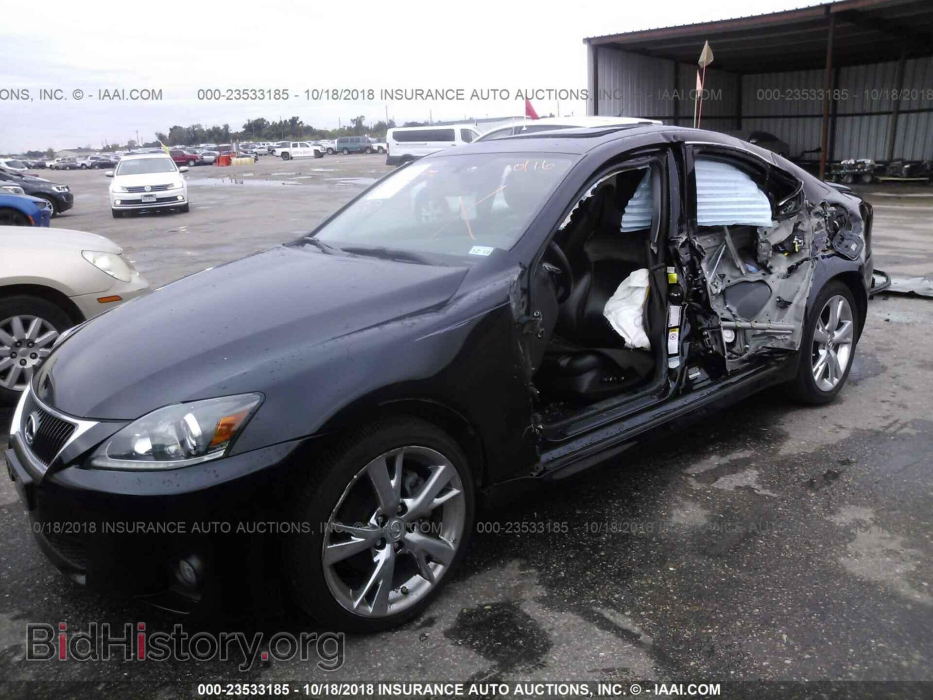 2011 LEXUS IS - VIN: JTHBF5C23B5137083 - Фото 2