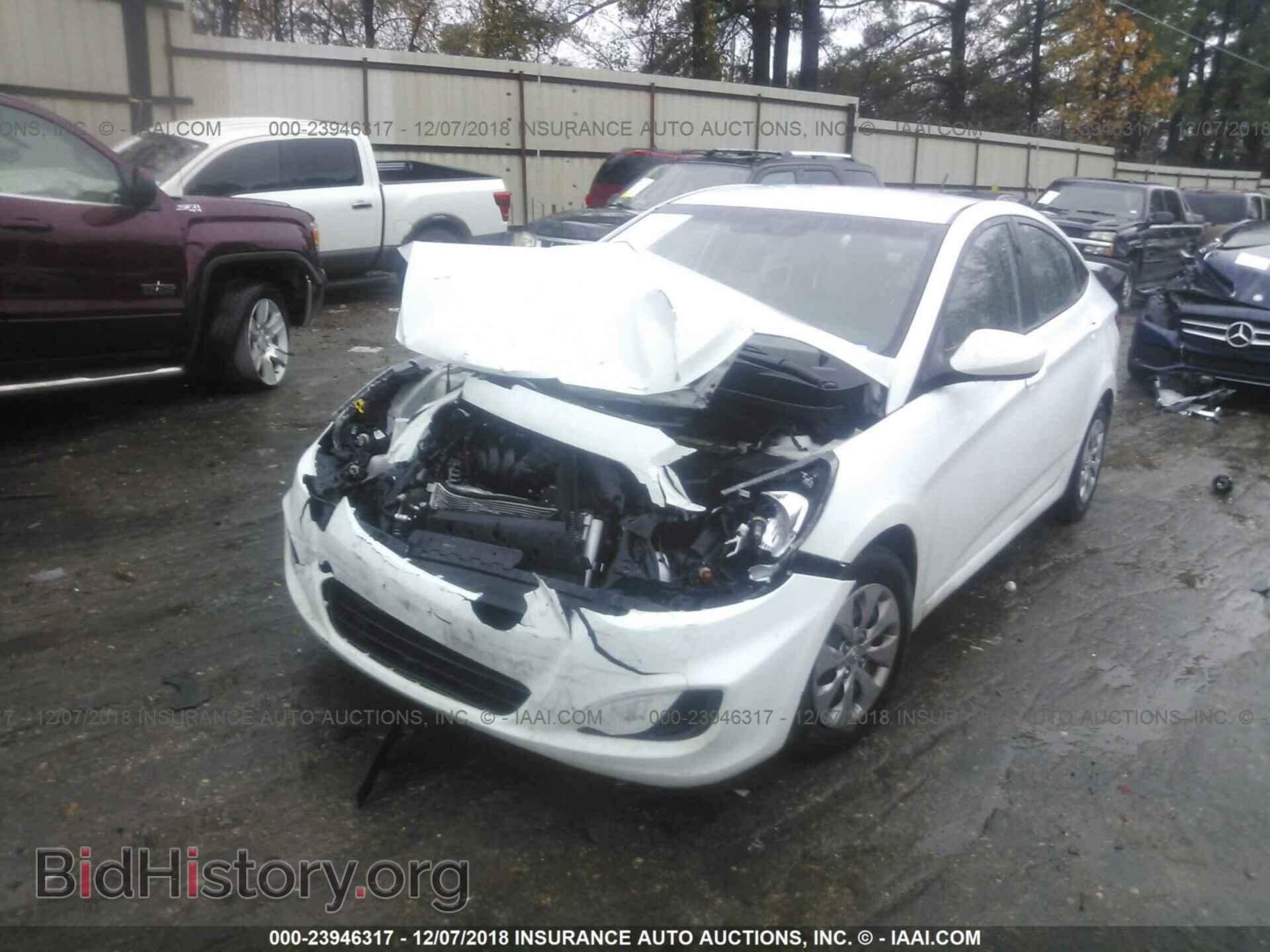 2017 HYUNDAI ACCENT - VIN: KMHCT4AE3HU192570 - Фото 2