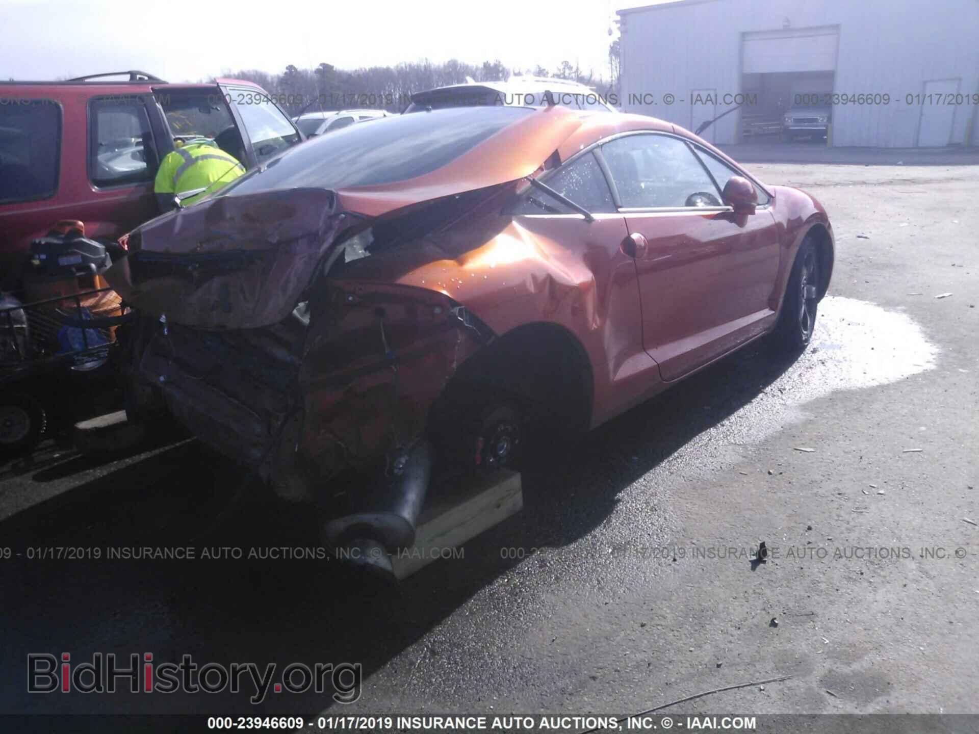 2008 MITSUBISHI ECLIPSE - VIN: 4A3AK24F38E002555 - Фото 4