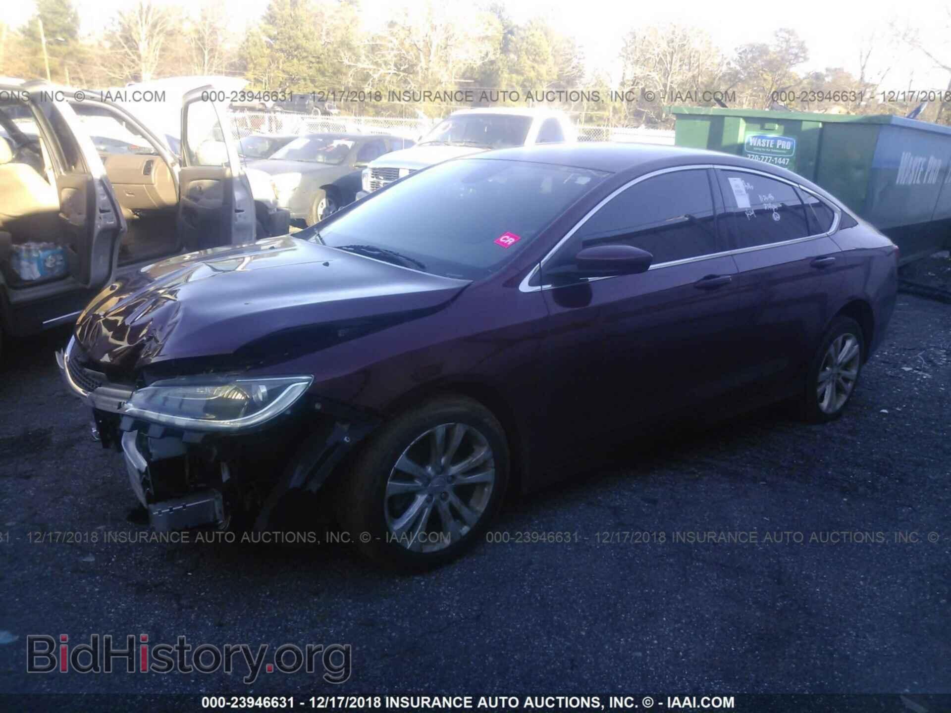 2015 CHRYSLER 200 - VIN: 1C3CCCAB5FN704801 - Фото 2