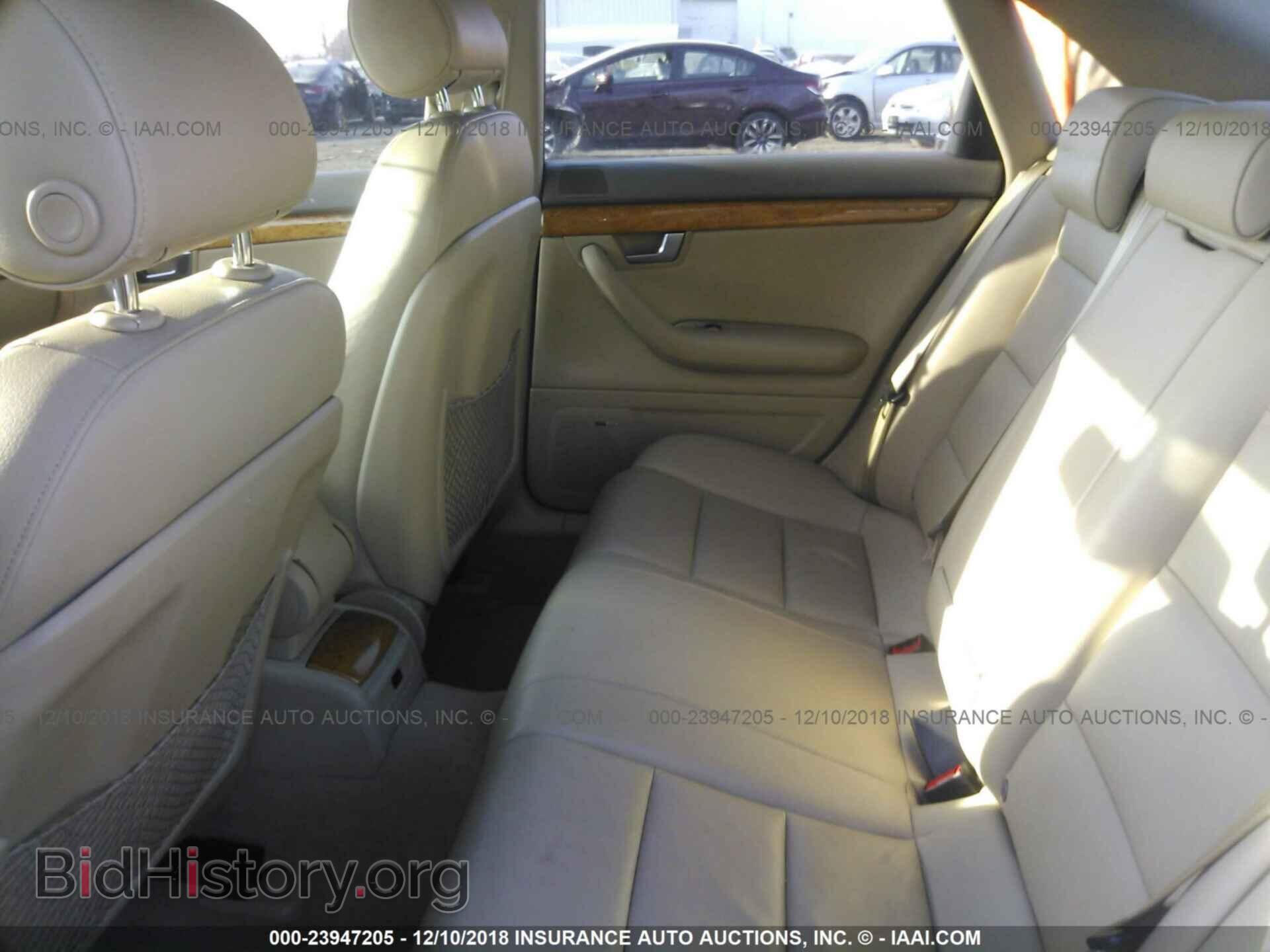 2008 AUDI A4 - VIN: WAUDH78E28A149144 - Photo 8