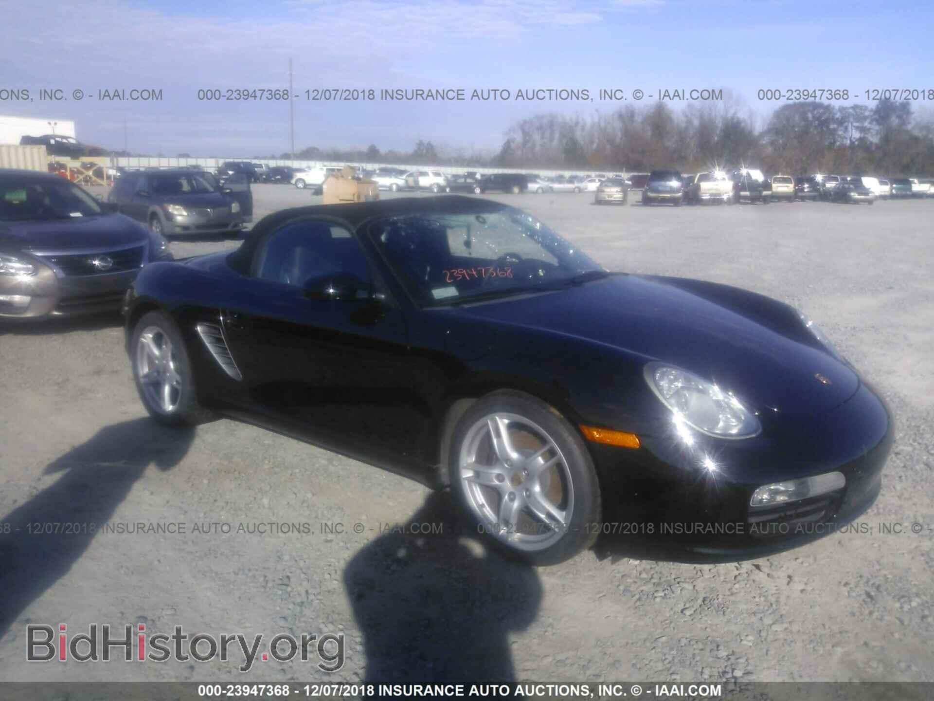Фотография WP0CA29887U711169 - PORSCHE BOXSTER 2007