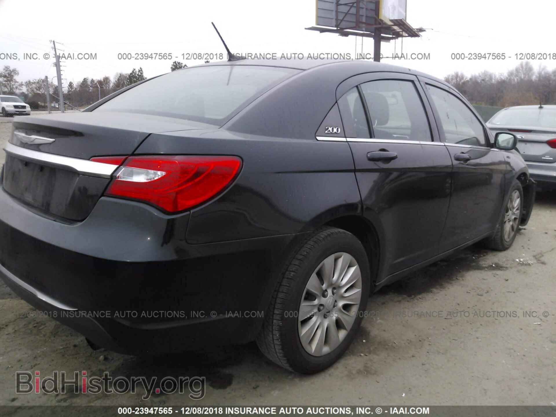 2014 CHRYSLER 200 - VIN: 1C3CCBAB2EN209206 - Фото 4