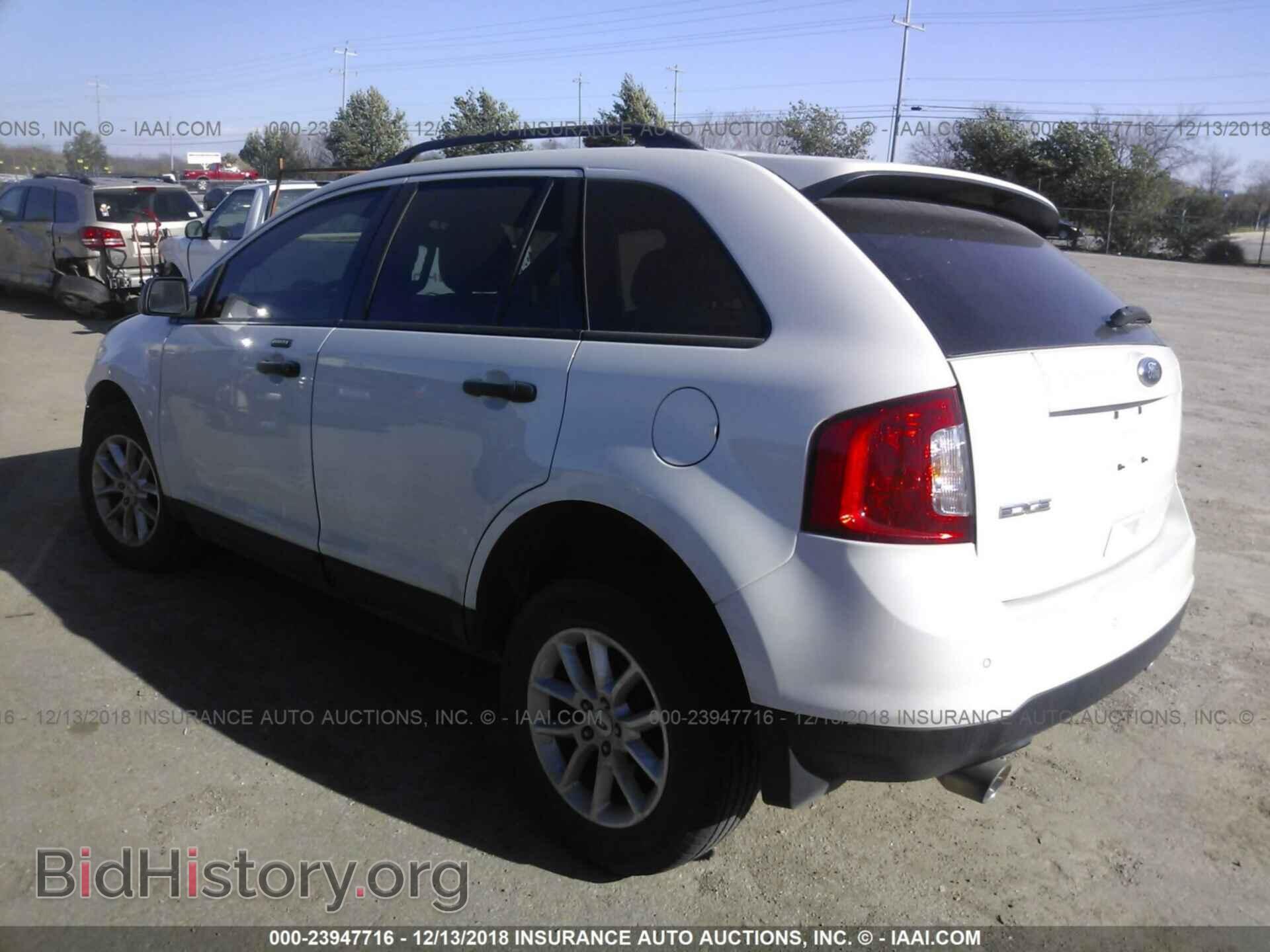 2013 FORD EDGE - VIN: 2FMDK3GC7DBE33148 - Фото 3