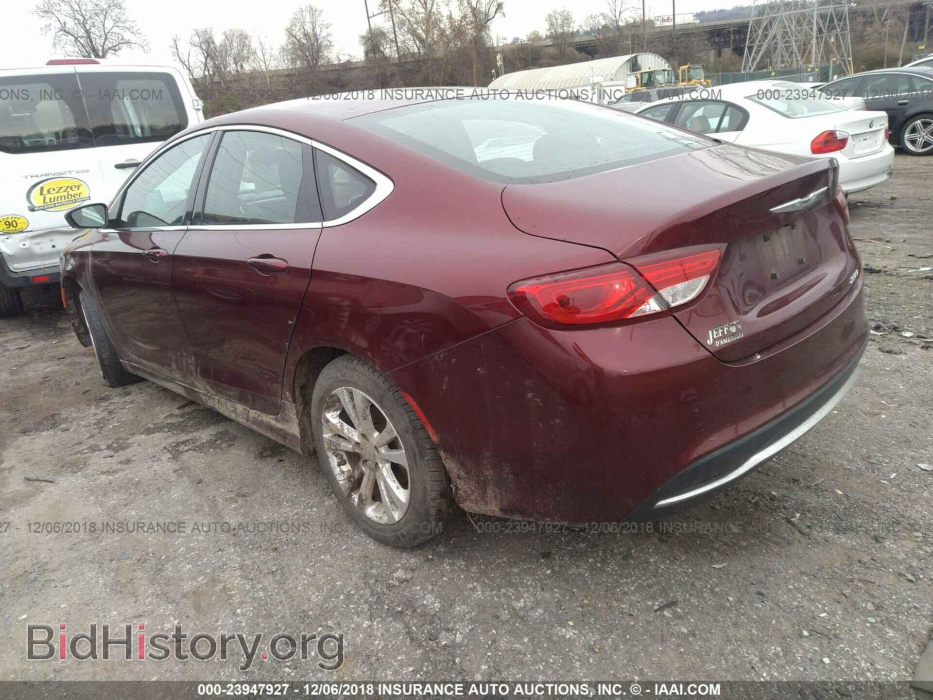 2016 CHRYSLER 200 - VIN: 1C3CCCAB9GN166590 - Фото 3
