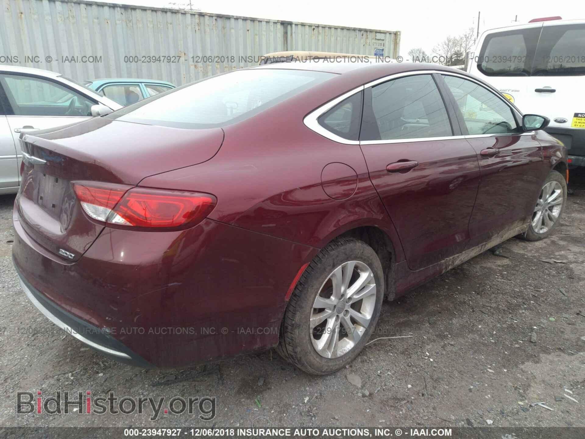 2016 CHRYSLER 200 - VIN: 1C3CCCAB9GN166590 - Фото 4