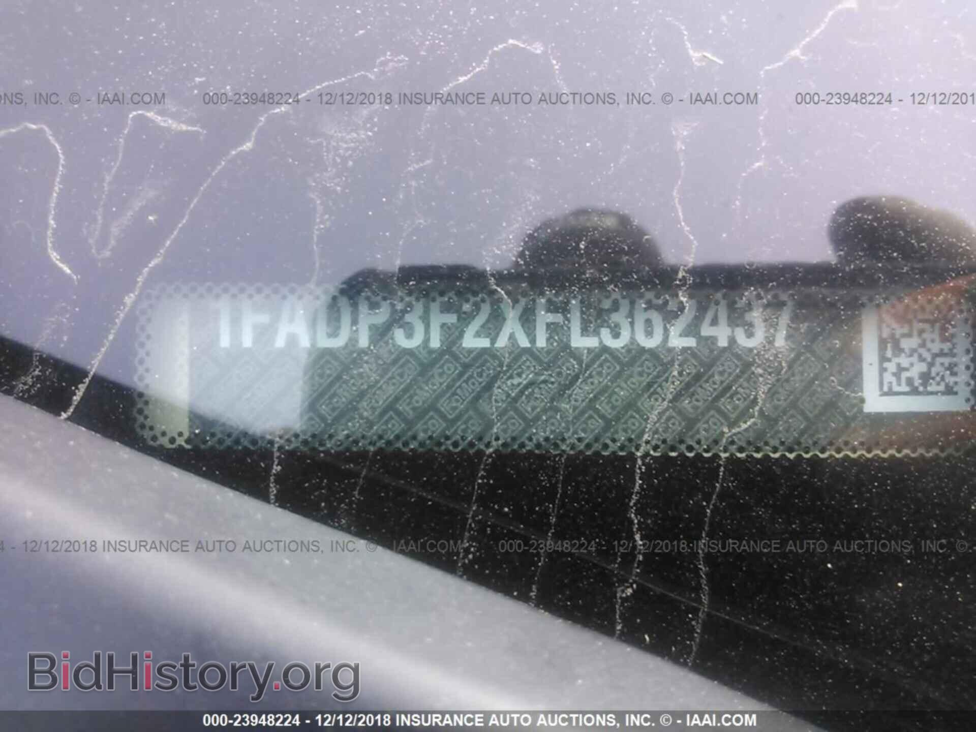 2015 FORD FOCUS - VIN: 1FADP3F2XFL362437 - Фото 9