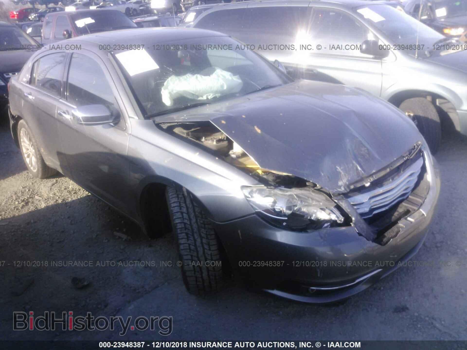 Фотография 1C3CCBCG1CN279222 - CHRYSLER 200 2012