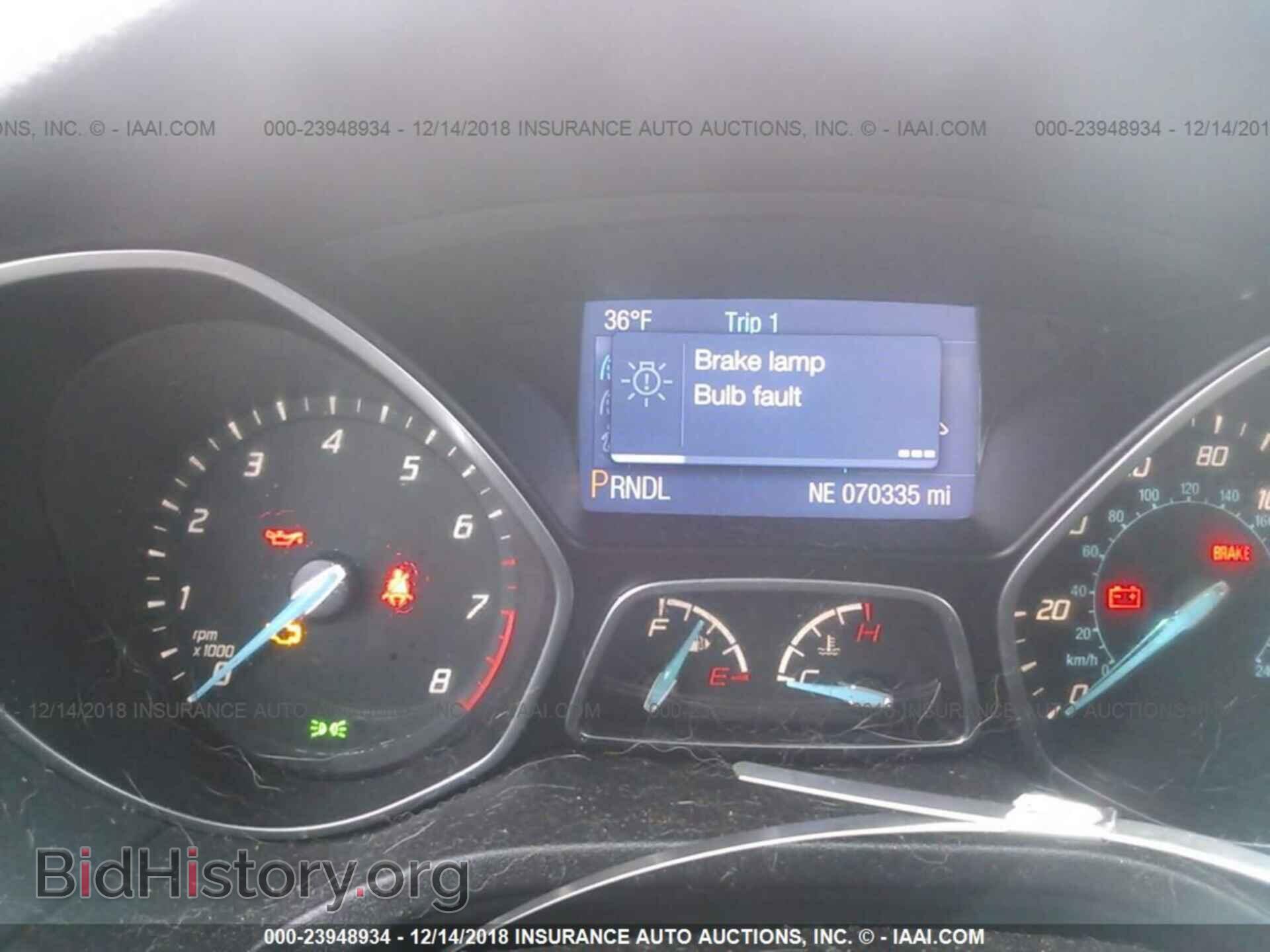 2014 FORD FOCUS - VIN: 1FADP3F26EL417383 - Фото 7