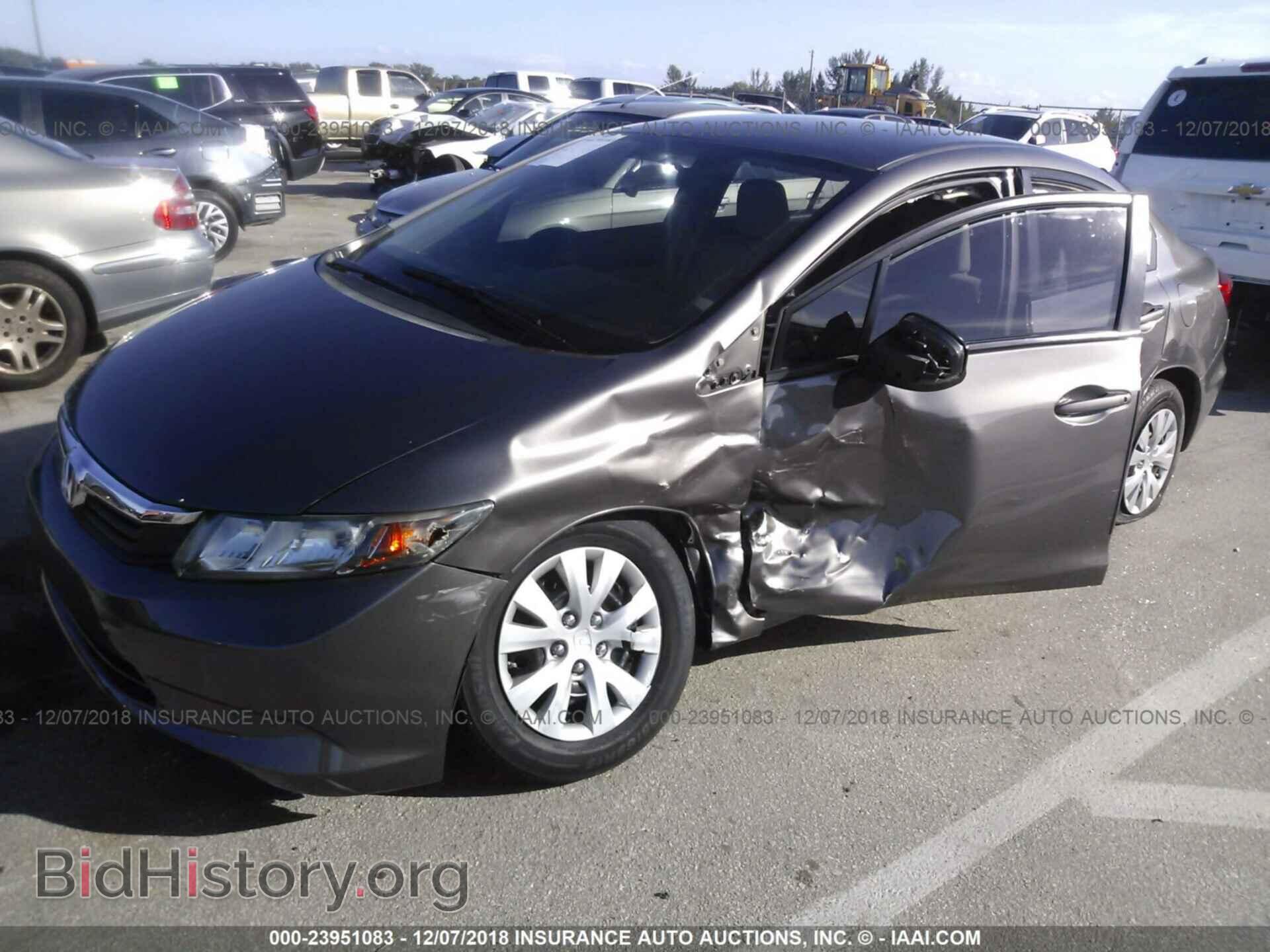 2012 Honda Civic - VIN: 19XFB2F52CE041907 - Photo 2