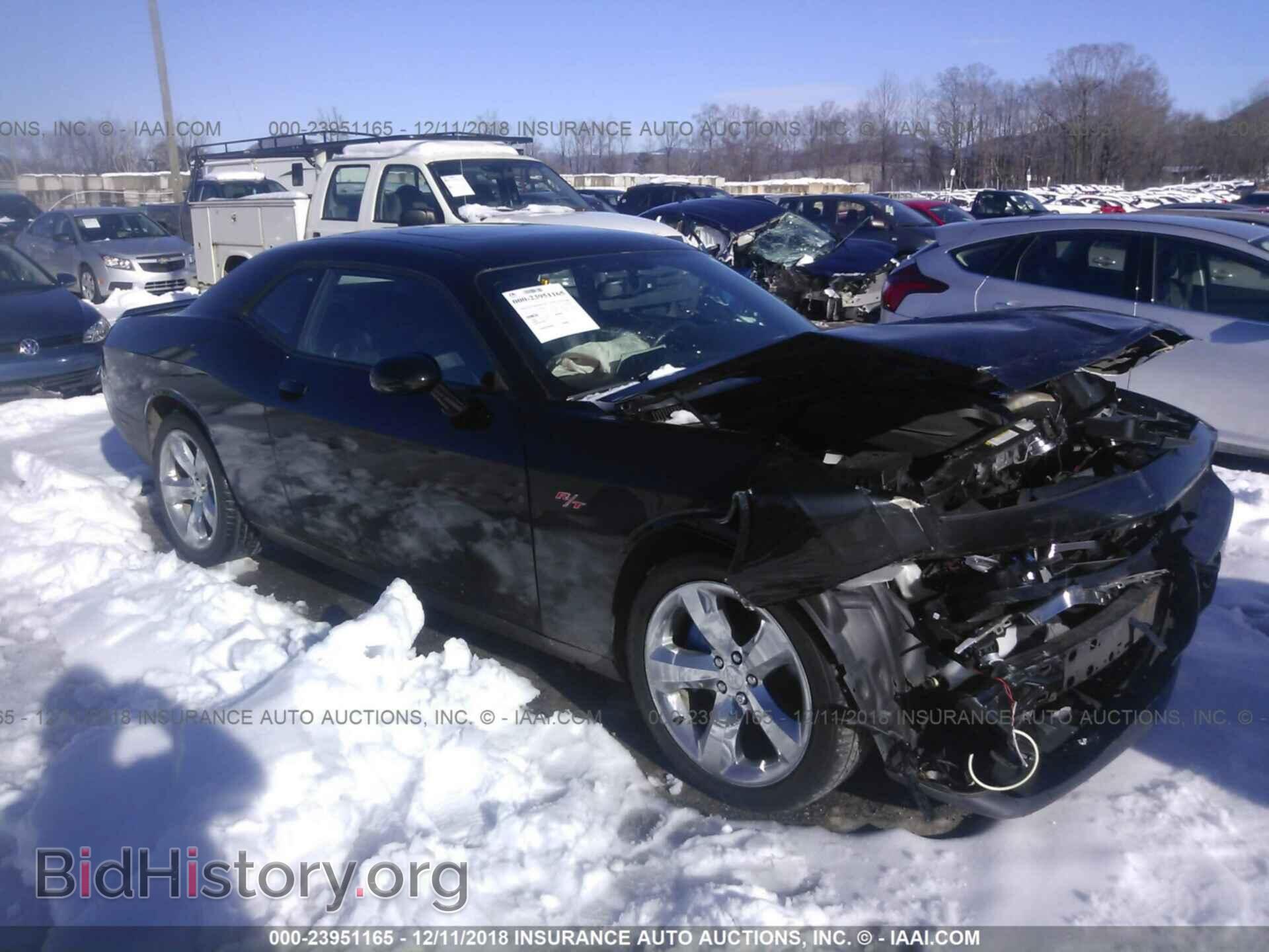 Photo 2C3CDYAG2CH128160 - DODGE CHALLENGER 2012