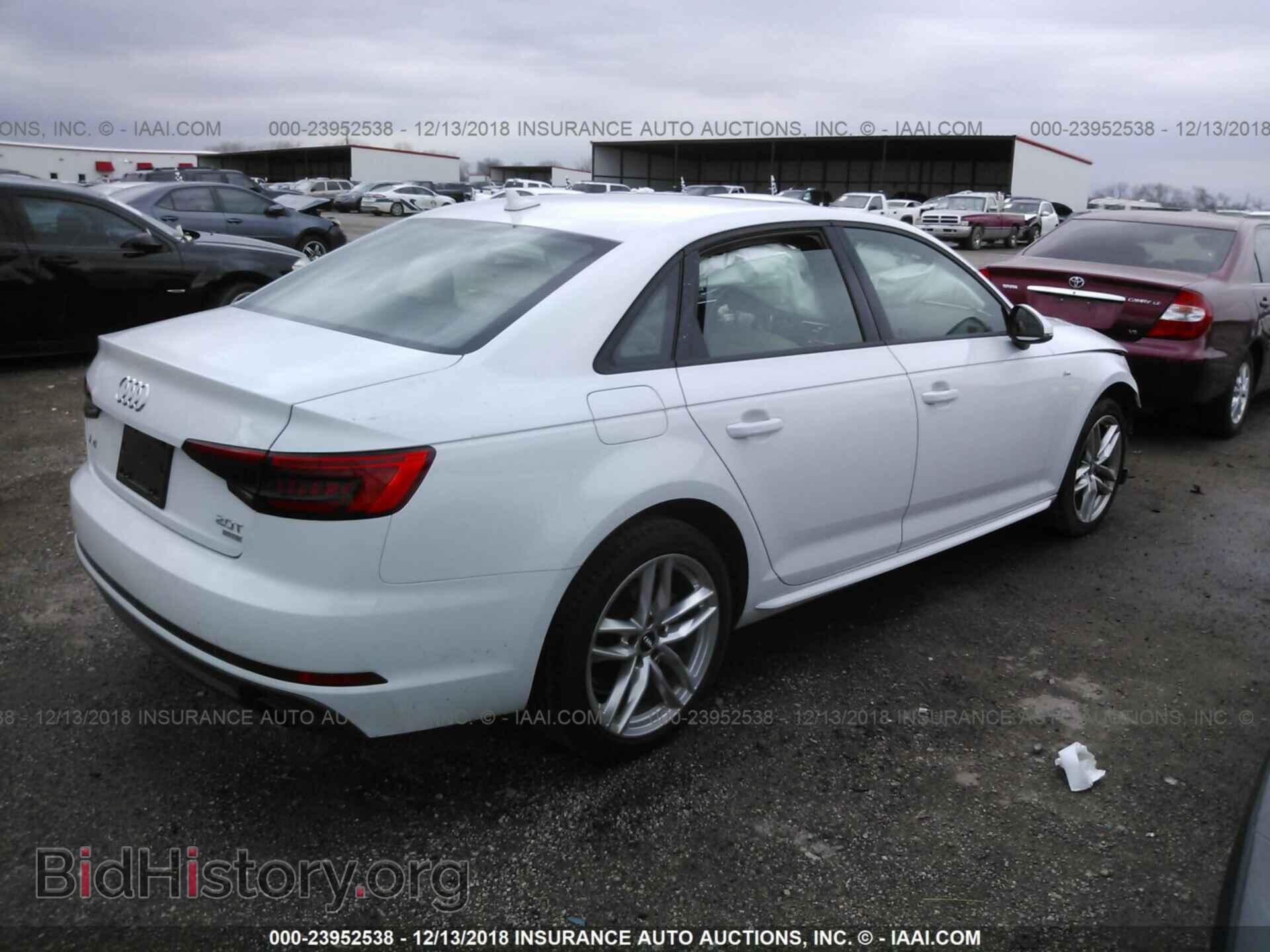 2017 AUDI A4 - VIN: WAUKMAF47HN058325 - Фото 4