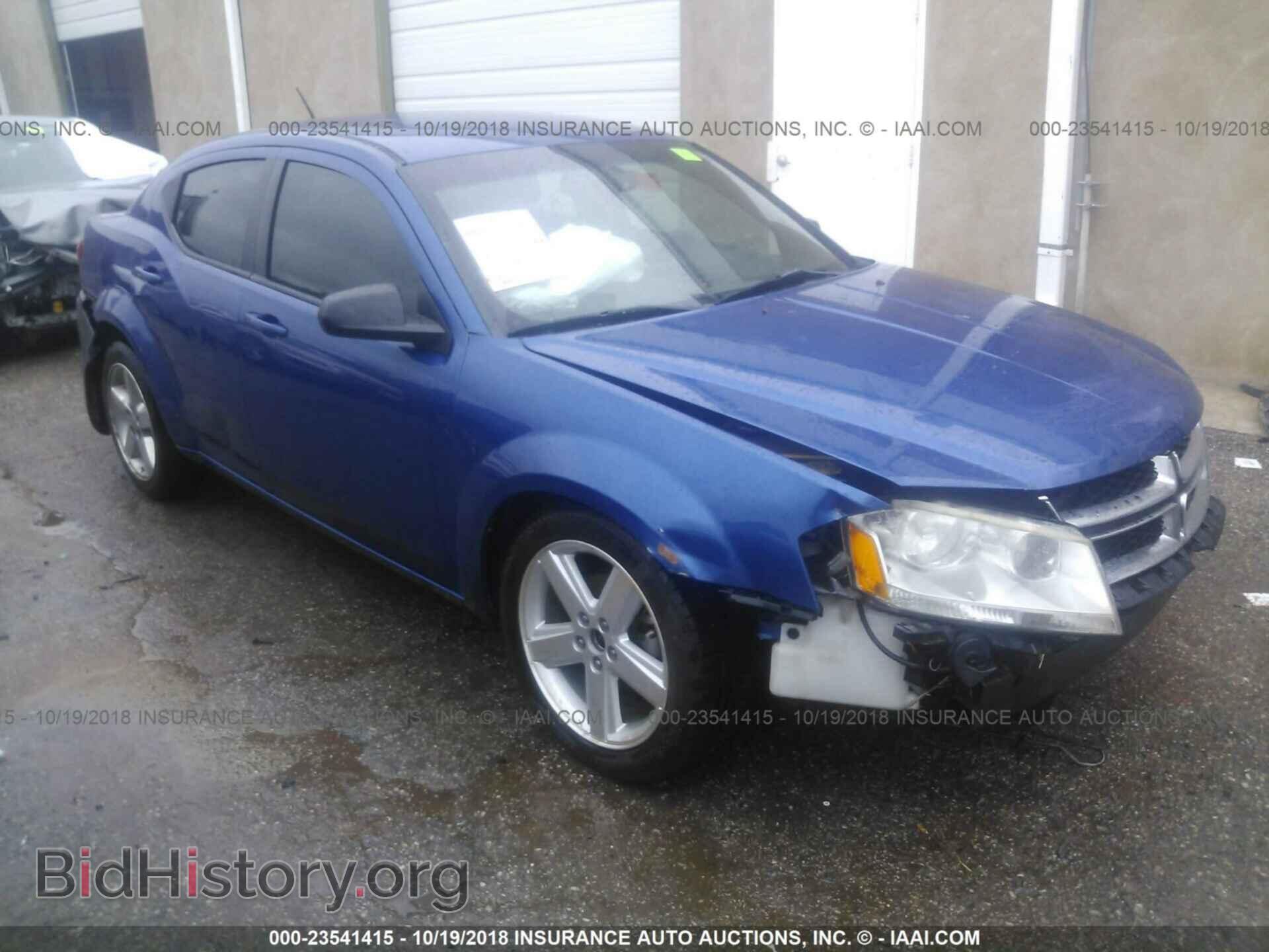 Фотография 1C3CDZAG6DN756592 - DODGE AVENGER 2013