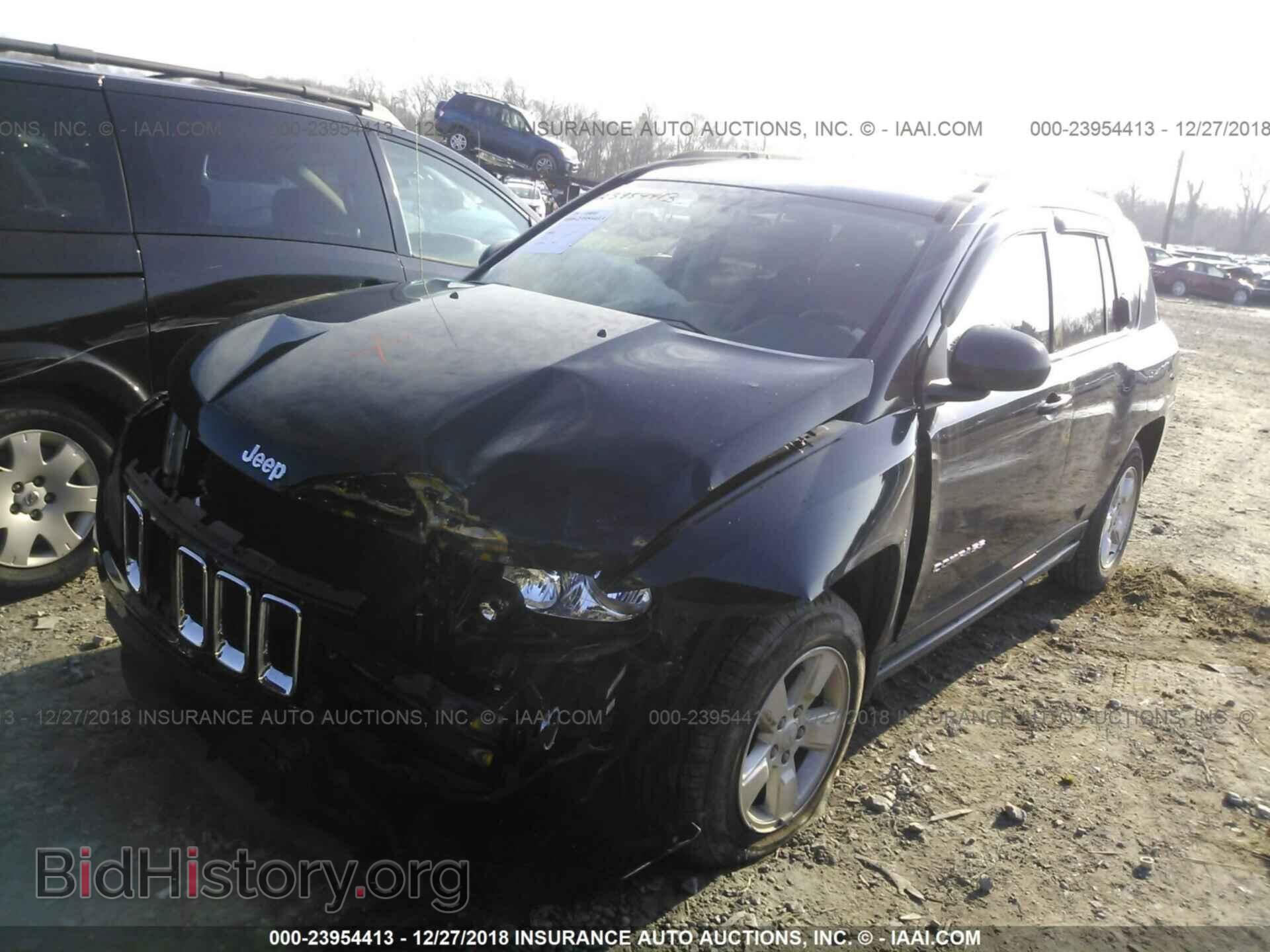 2014 JEEP COMPASS - VIN: 1C4NJCBAXED743033 - Photo 2